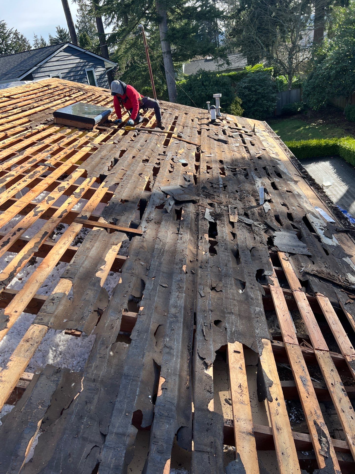Residential Roofing Installation using GAF HDZ Shingles by Roofing Formula LLC