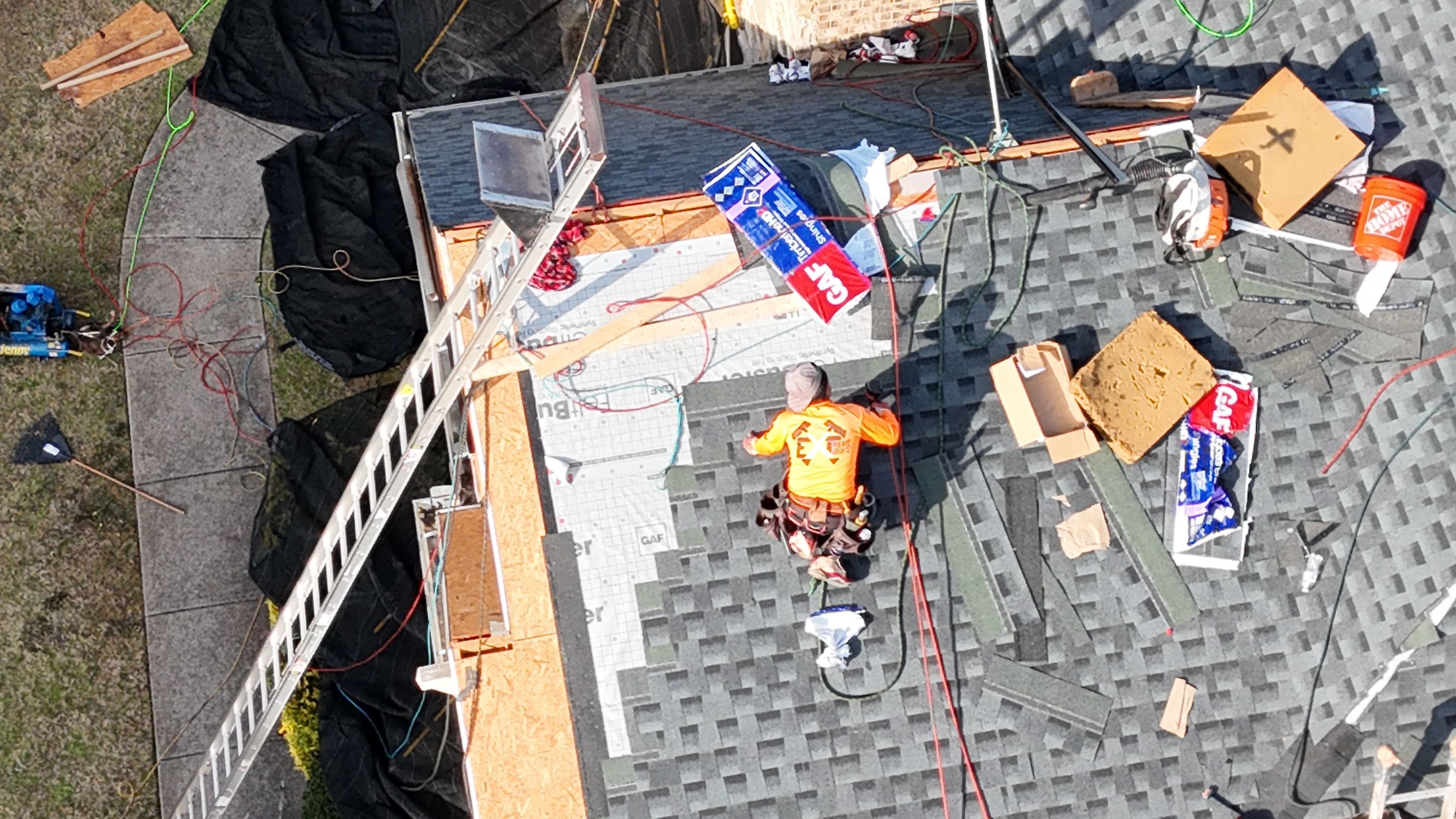 GAF Timberline HDZ in Charcoal by Element Pros Roofing, LLC