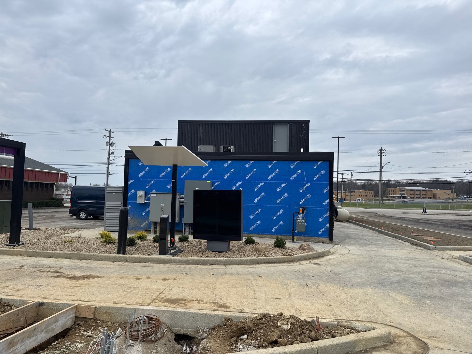 Commercial Roofing Installation using Duro-Last 50 mil PVC by 3 Daughters Construction 