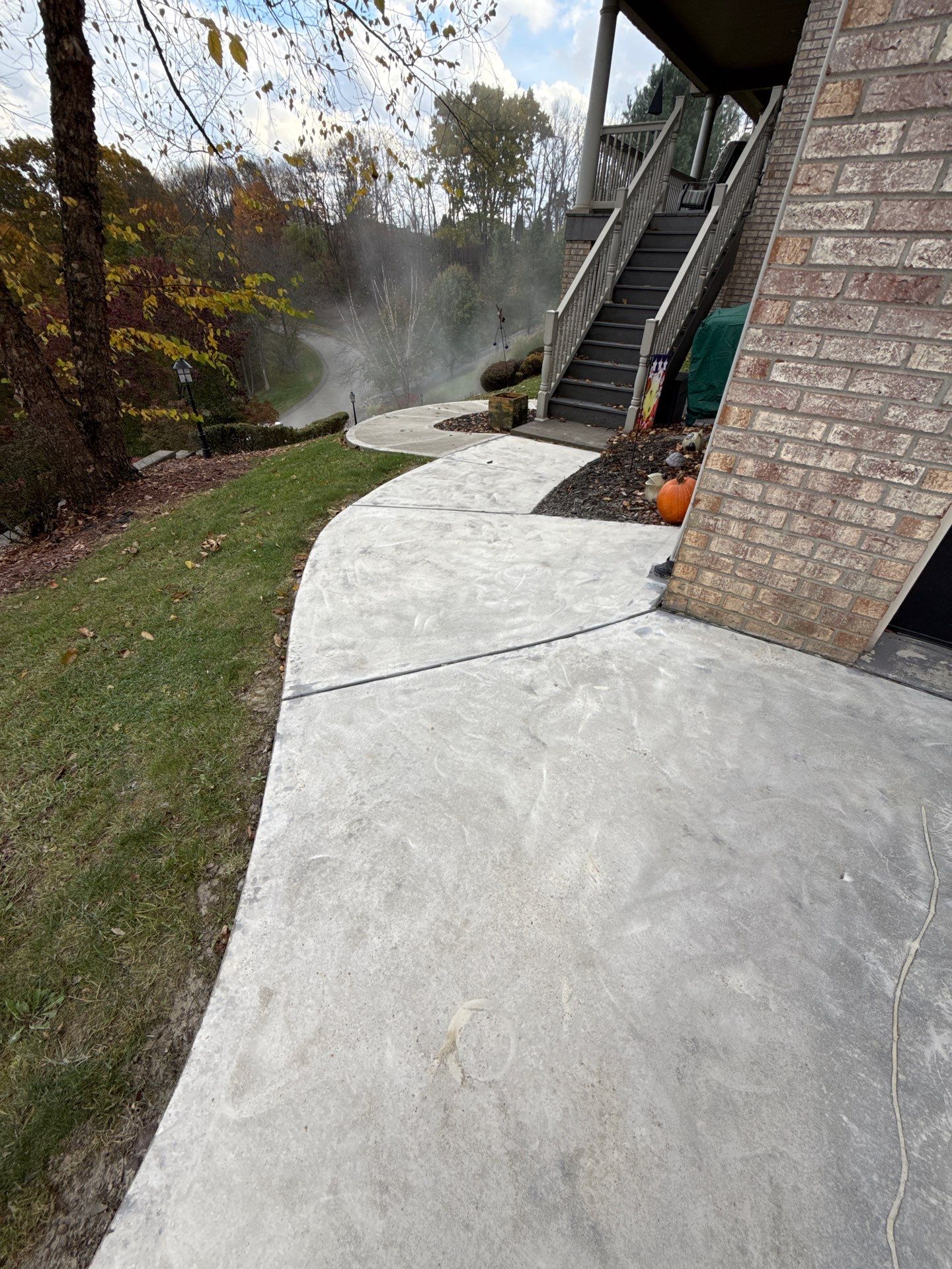 Steep Driveway Project in Sarver by Floors in a Day, Inc