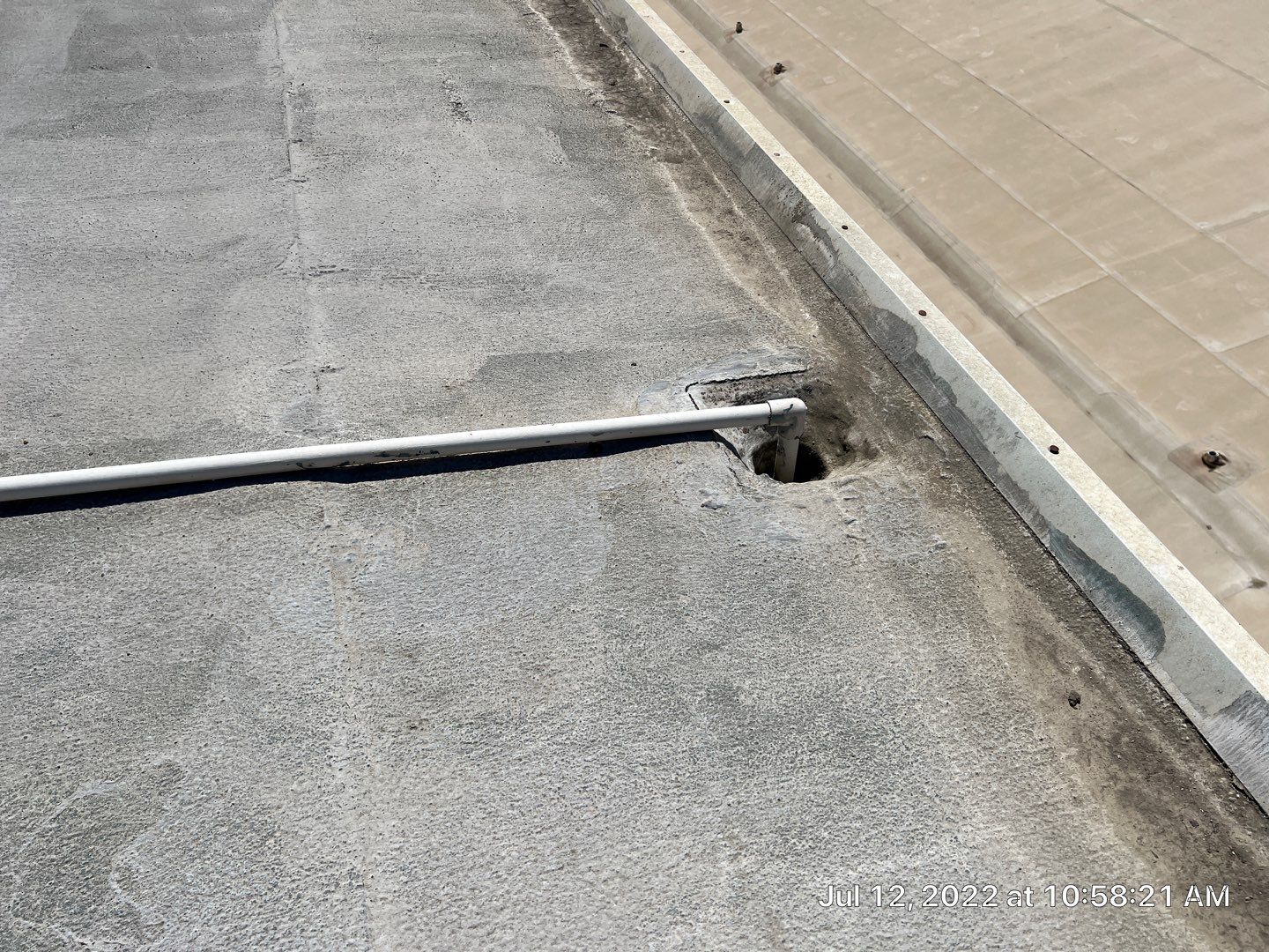 MR Roofing system using Benchmark/PUMA XL coatings over TPO single-ply roofing by Straight Edge Roofing Inc