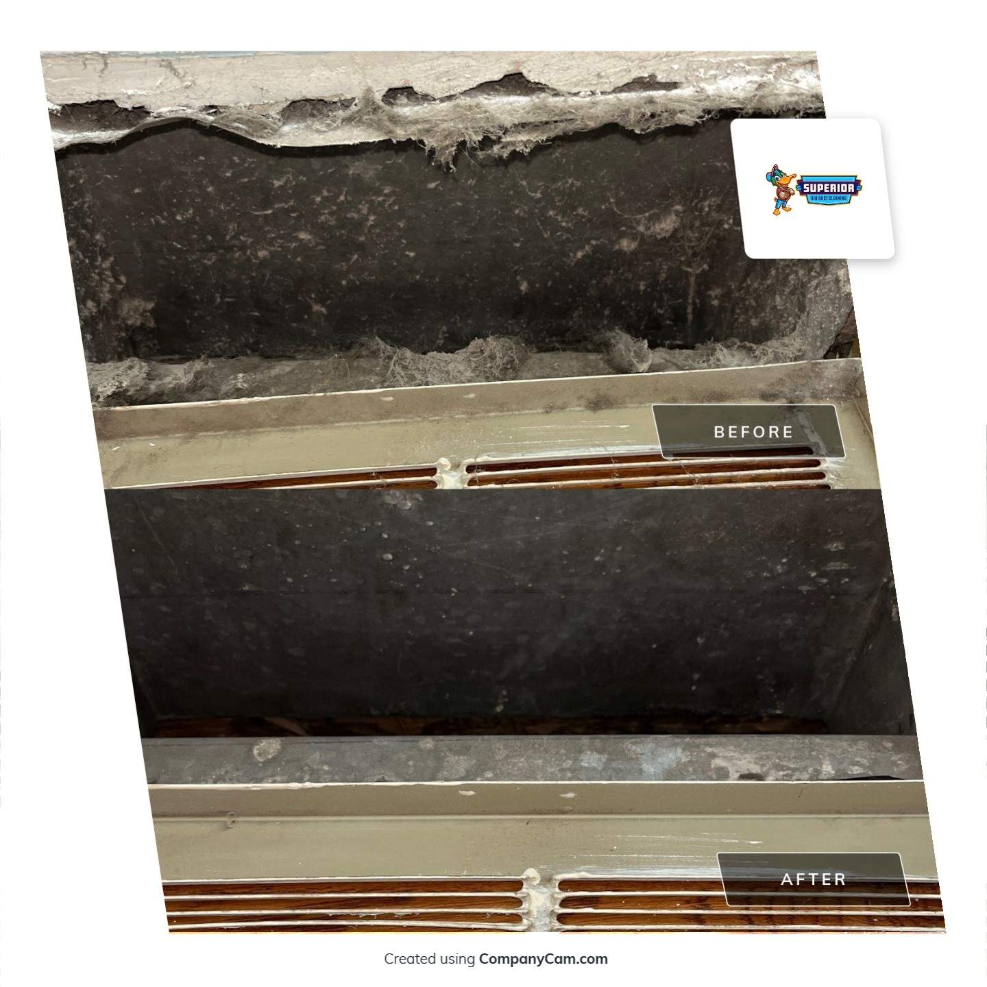 Air Duct Cleaning With a Vacuum Truck in New Castle, PA by Superior Air Duct Cleaning
