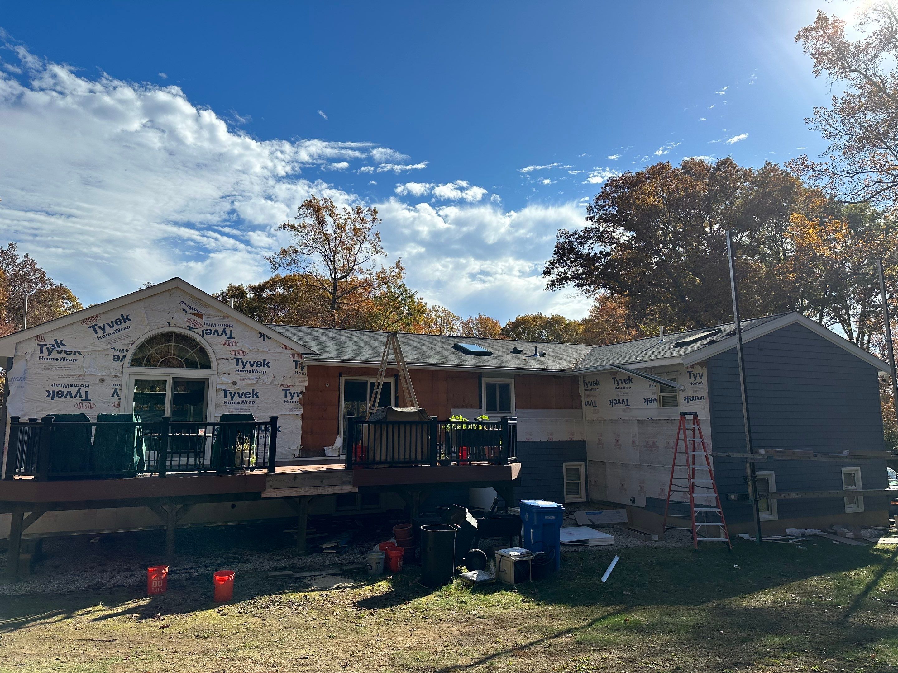 New Roofing, Siding front door by A Plus Exterior