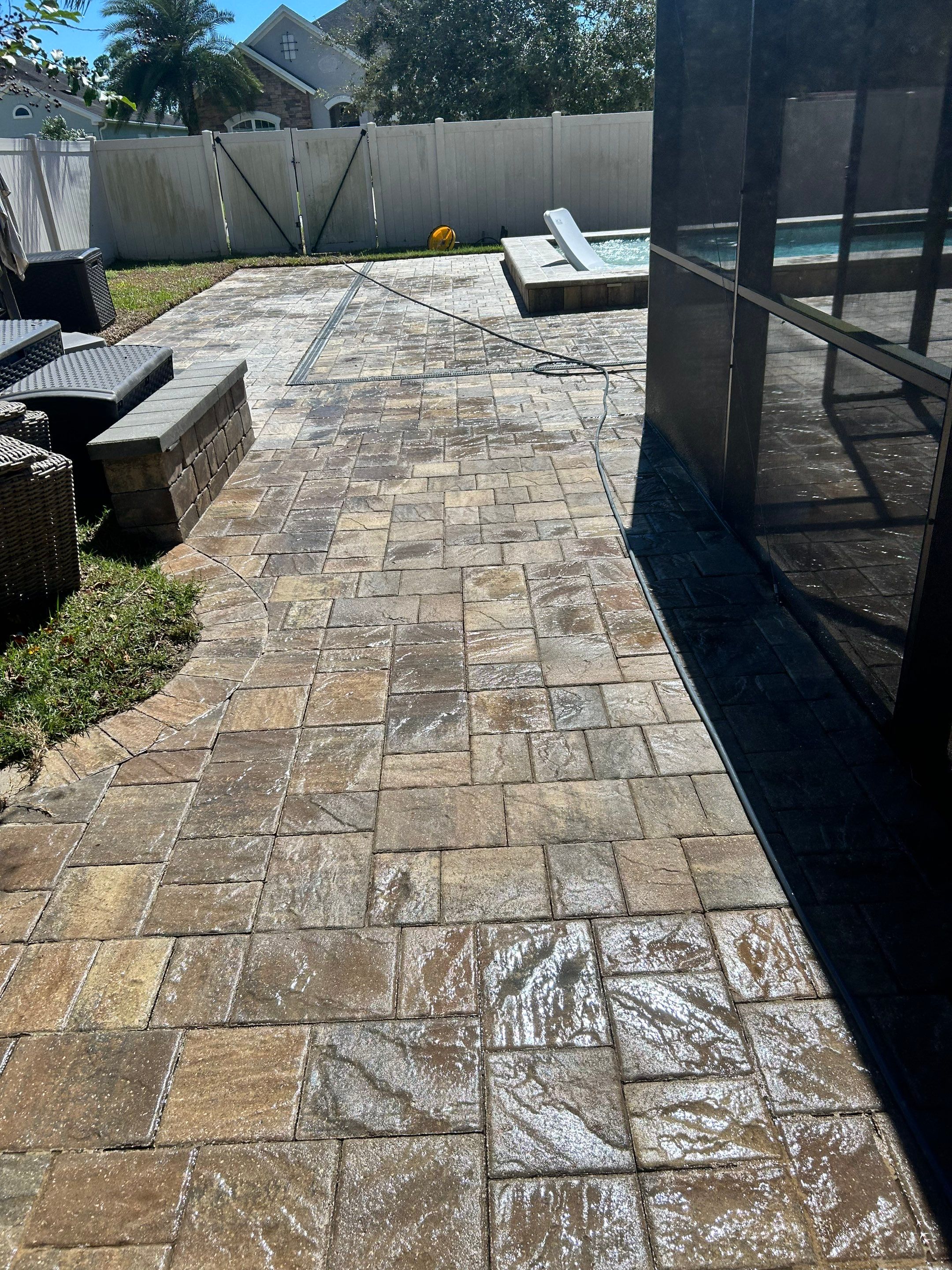 Deck using Concrete Sealant by DuraSeal