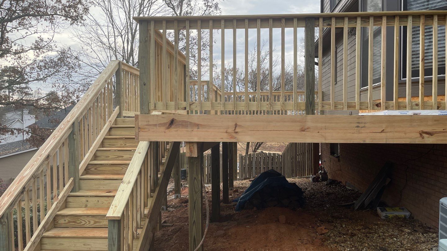 Russet Woods - Deck by Pillar and Pine