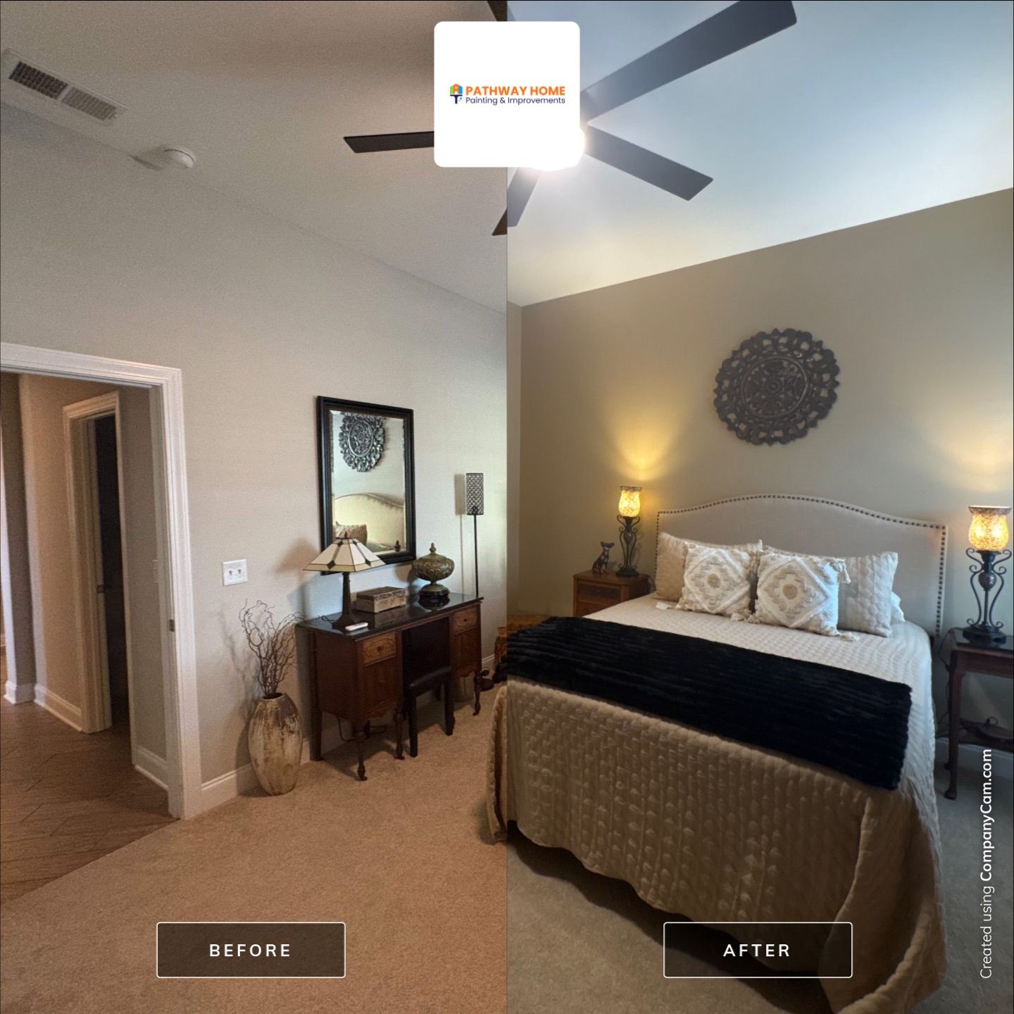 β This Home Runs on Latte Love by Pathway Home Painting & Improvements