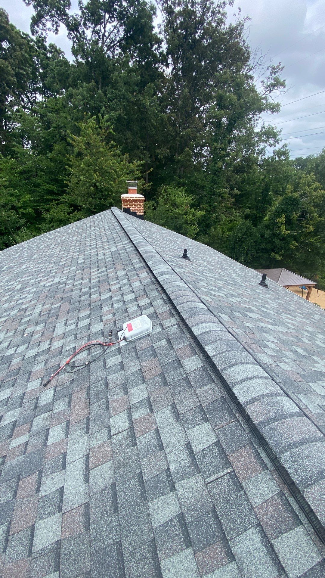 Woodbridge: Roof Replacement with CertainTeed Landmark Pro Designer Shingles in Max Def Colonial Slate by RM Banning, Inc.