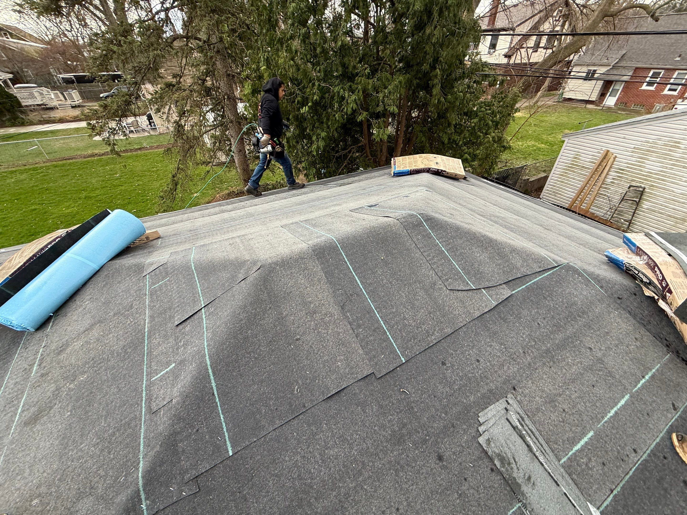 Project in Ferndale by Eave Roofing