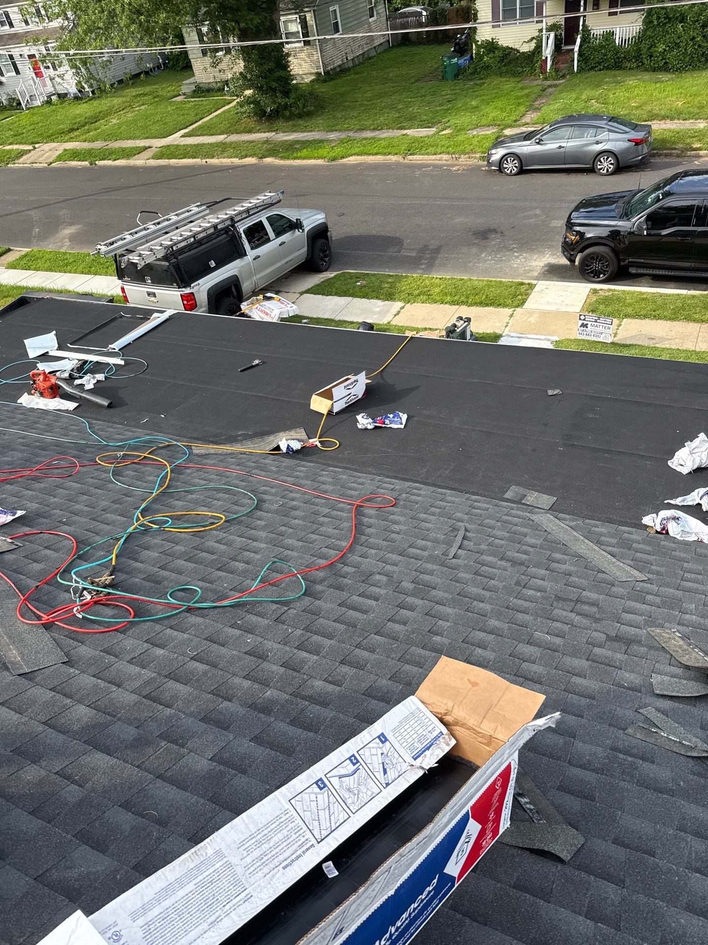 Residential Roofing Installation using GAF Timberline HDZ by Matter Roofing & Construction