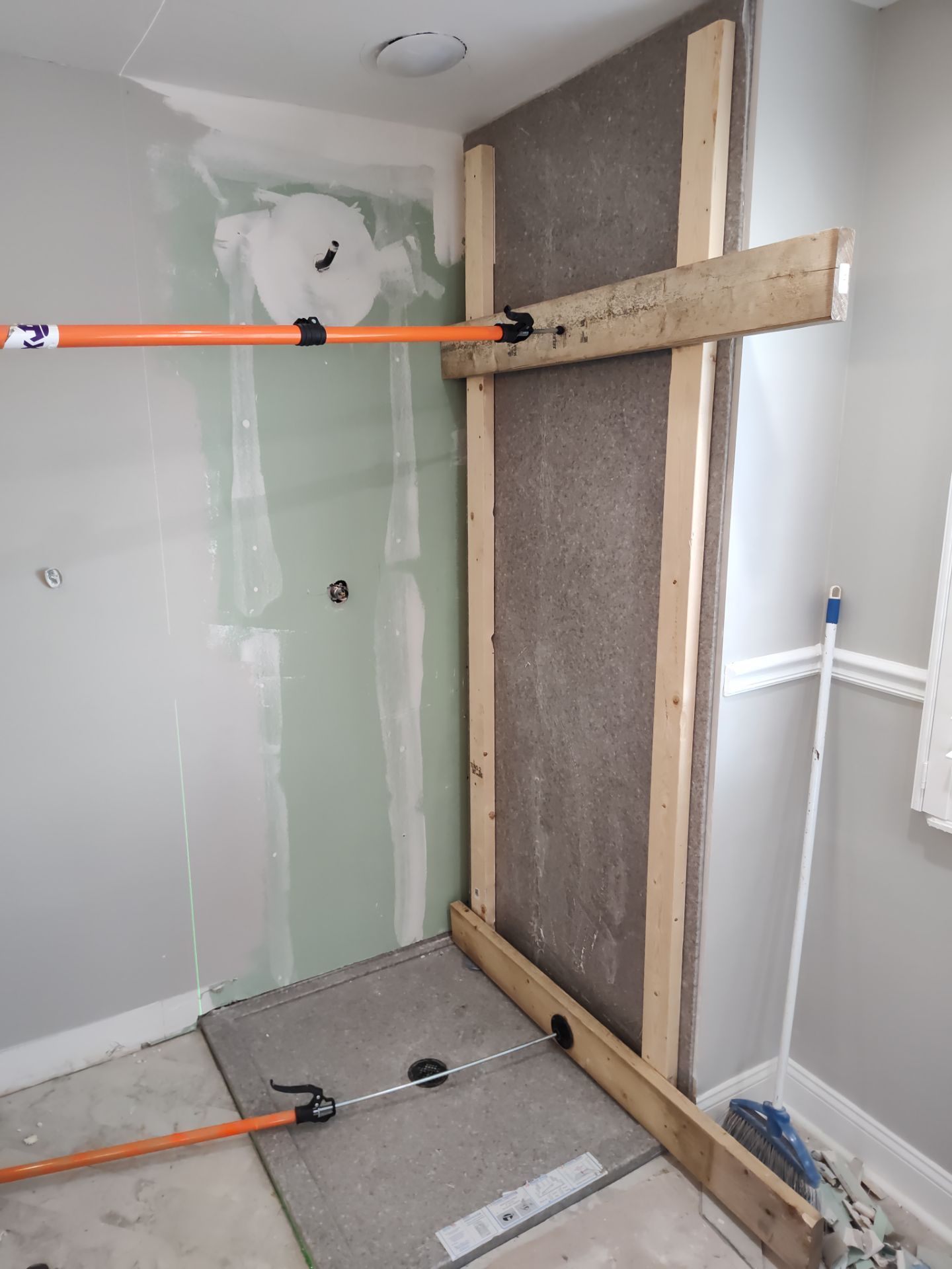 Bathroom repair and remodel by Cornerstone Home Builders, LLC