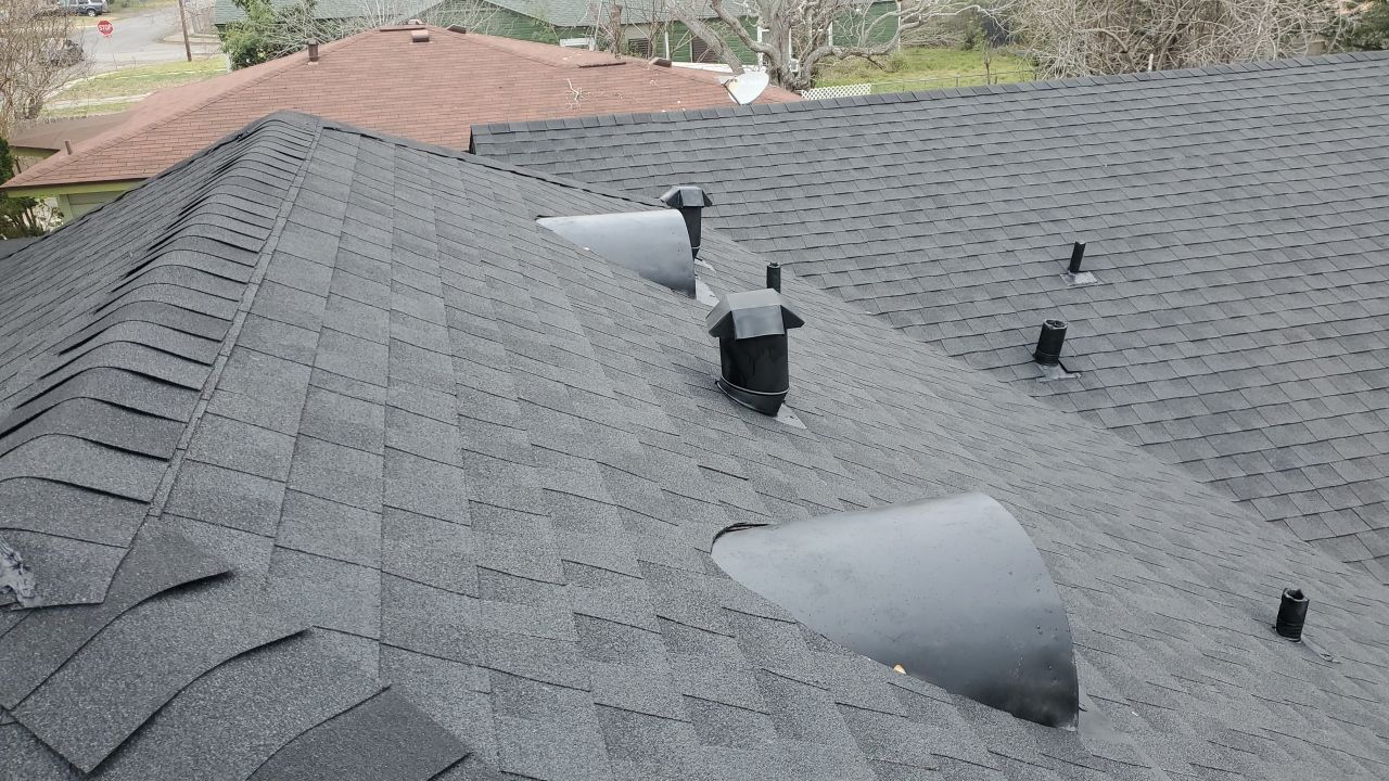 Residential Roofing Installation using GAF Natural Shadow by Lighthouse Roofing