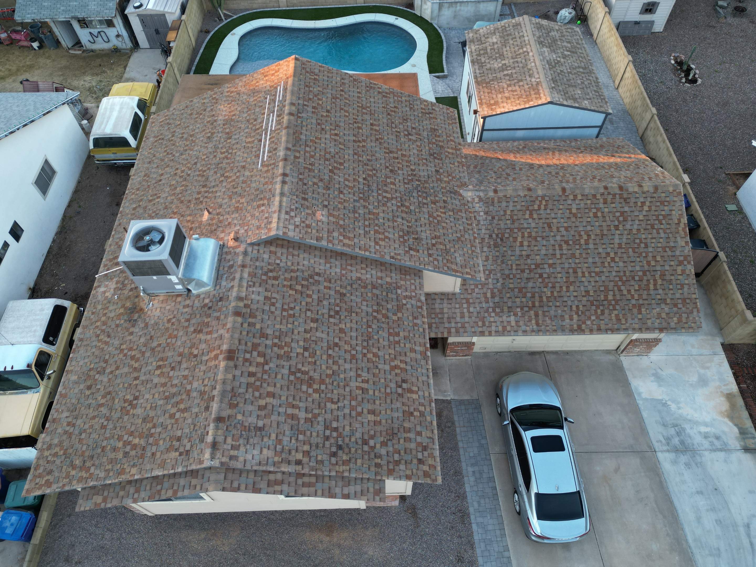 Anne's Full Re-Roof + Shed by All Storm Roofing & Construction
