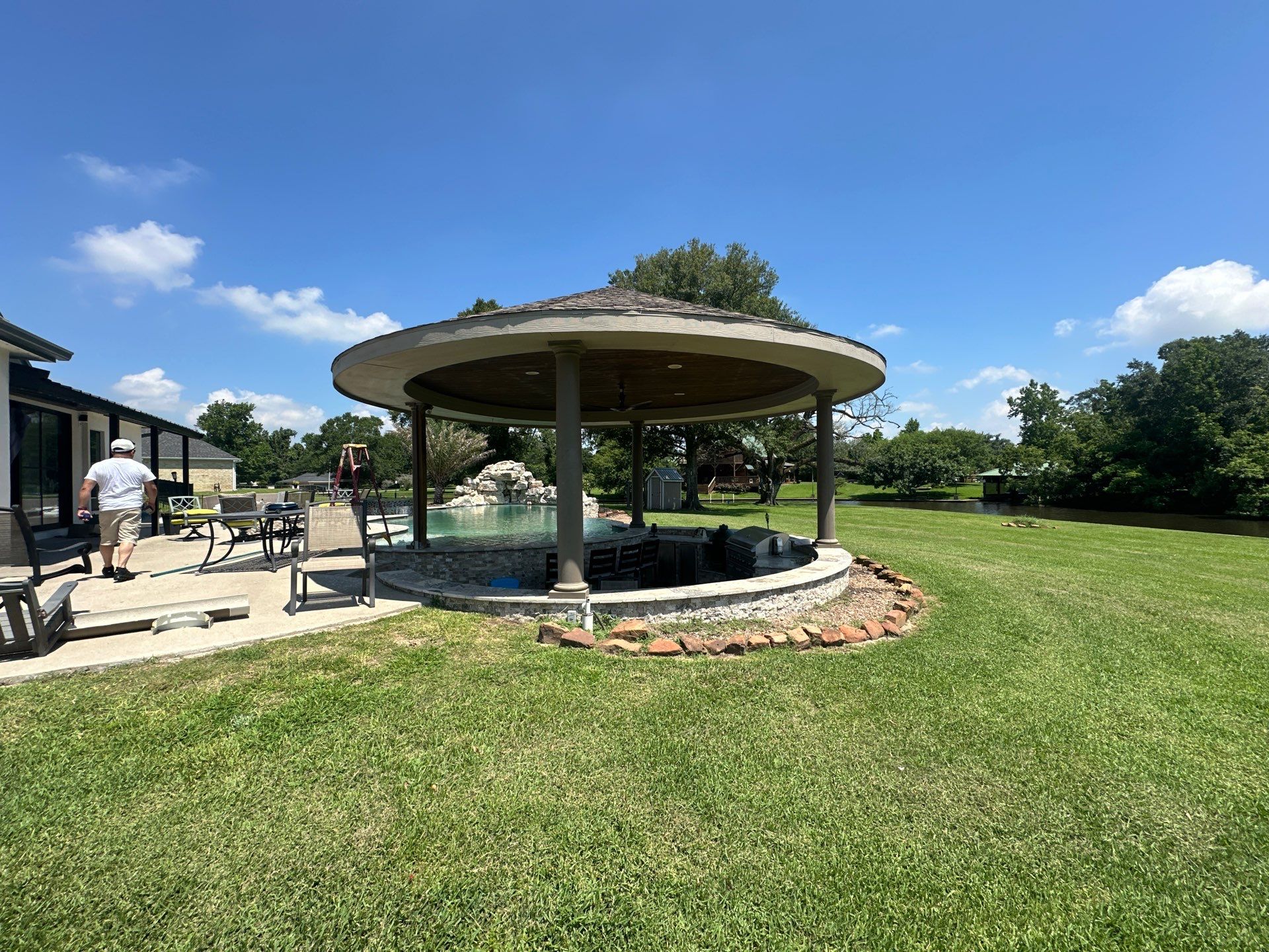 Patio Remodel in Orange County Texas by SophAlx LLC