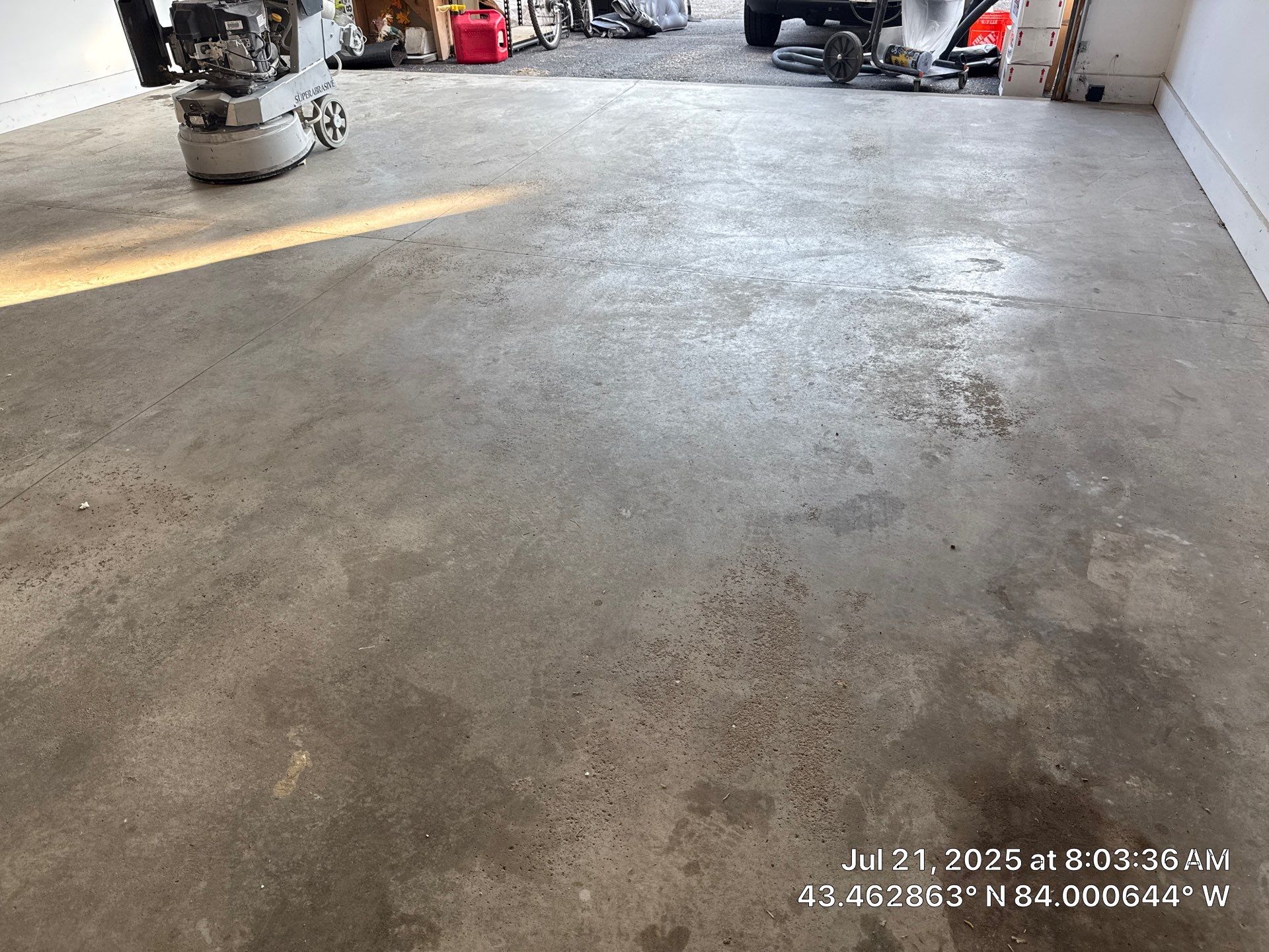 Project in Saginaw by Wise Coatings of Central Michigan