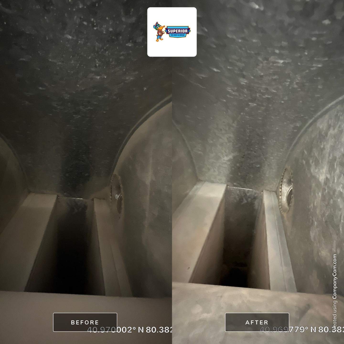 Air Duct Cleaning With a Vacuum Truck in New Castle, PA by Superior Air Duct Cleaning