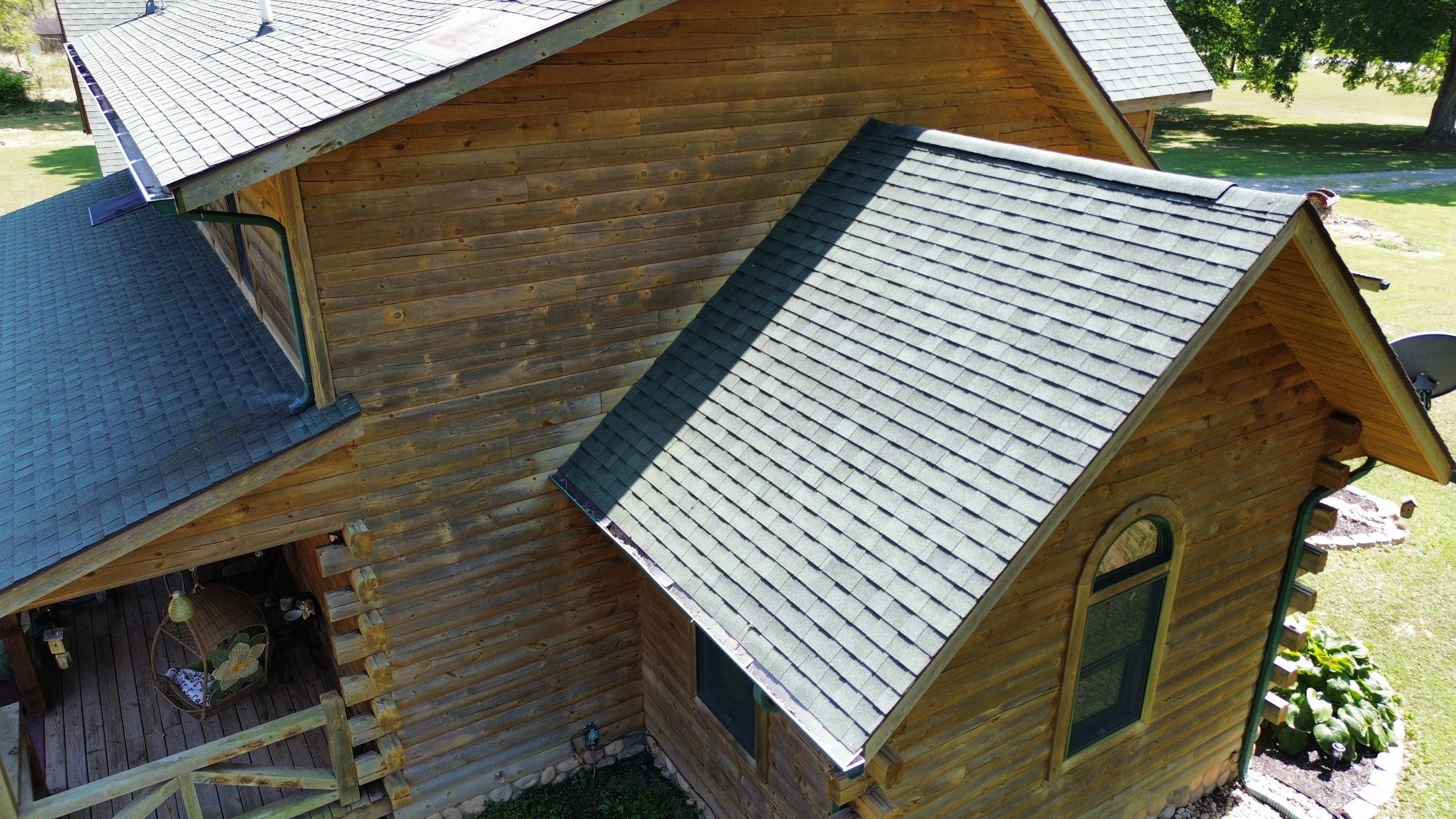 Residential Roofing Installation using Timberline HDZ Shingles - Williamsburg Slate by RoofX 
