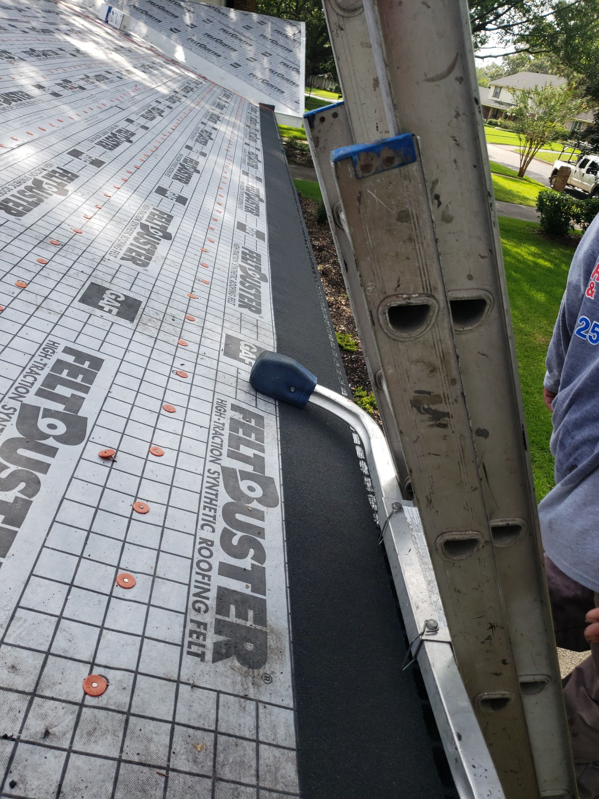 Residential Roofing Installation using Roof Replacement by American Roofing & Construction LLC