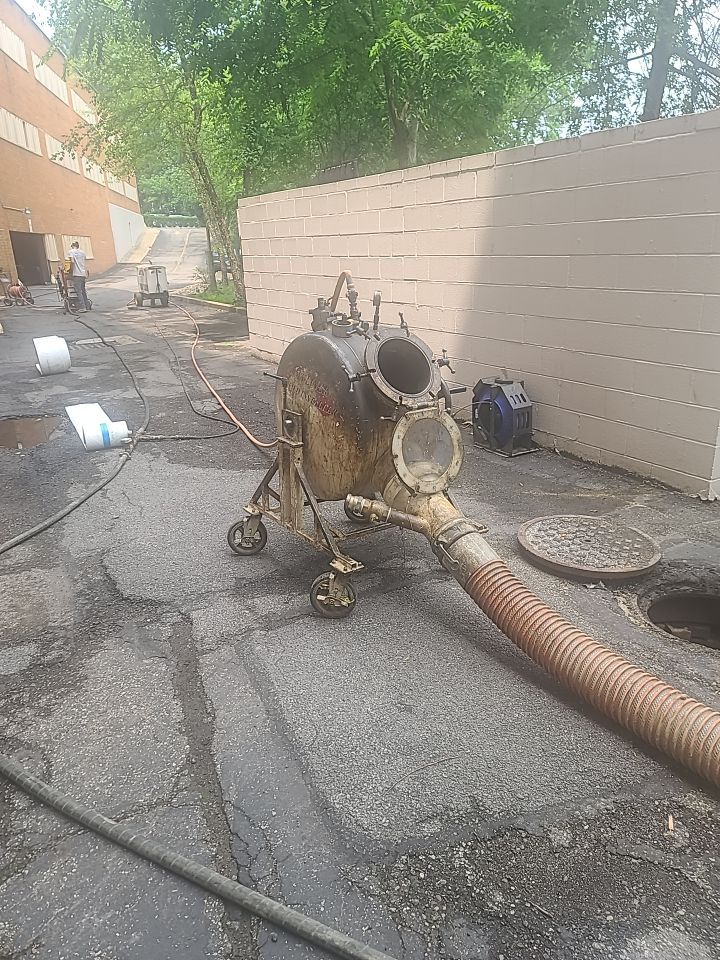 Sewer Repair using Perma-Liner through two manholes by Sureway Comfort John Wilcox Plumbing Heating Cooling