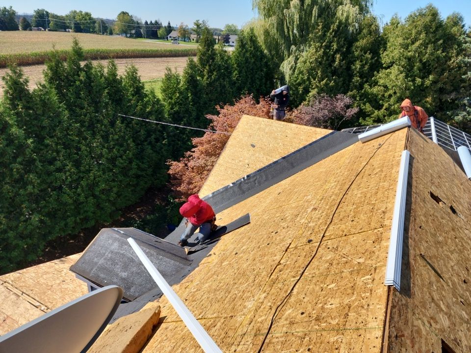 New Roof Installation and Skylight Replacement in Sheboygan, WI by Gellings Roofing & Siding