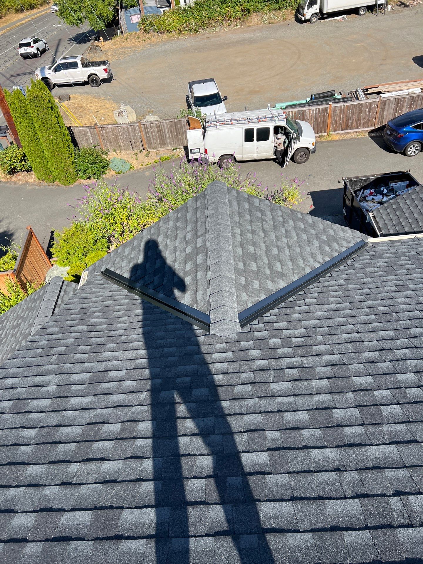 Residential Roofing Installation using GAF HDZ Shingles by Roofing Formula LLC