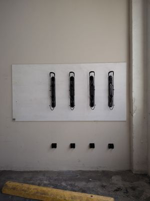 Wall bike rack installtion by King Cole Construction