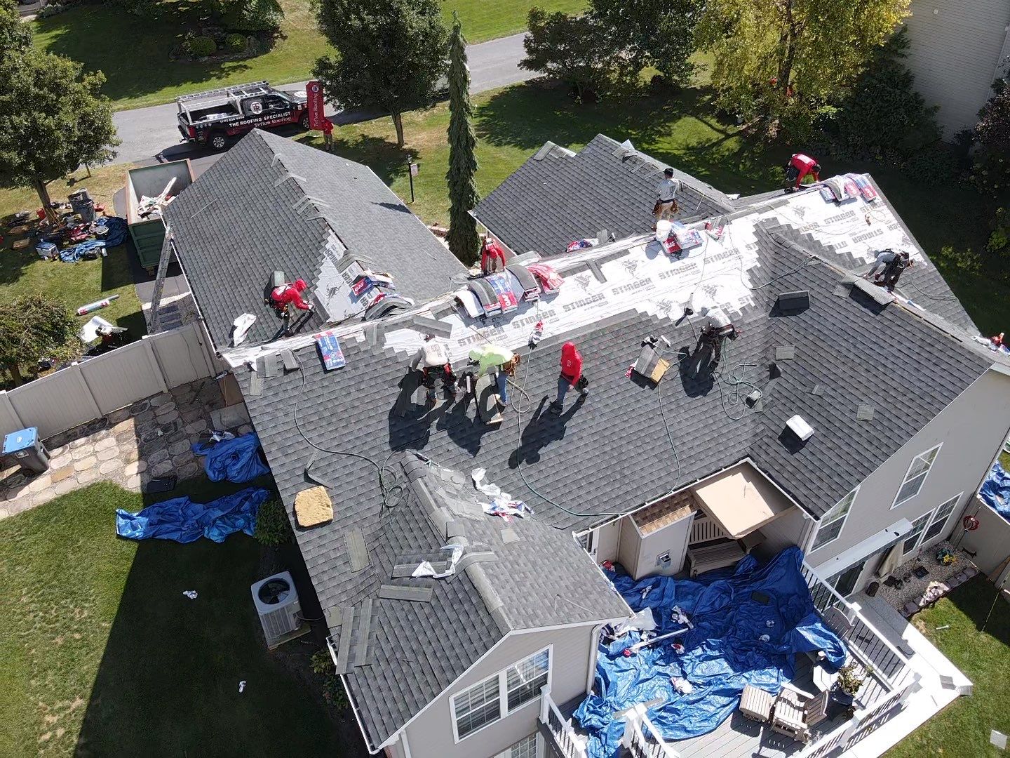 GAF Timberline HDZ Architectural Shingle Roof Replacement in Chambersburg by Teflon Roofing