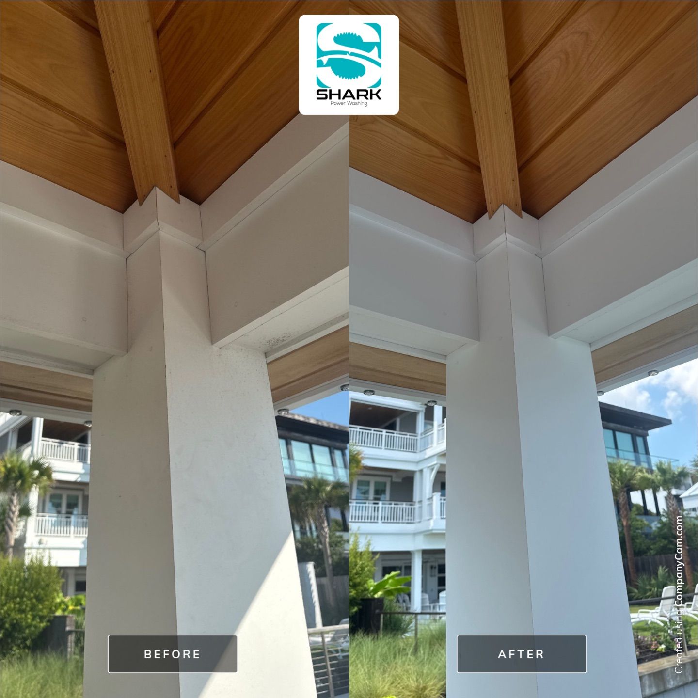 House Washing in Wrightsville Beach by Shark Power Washing