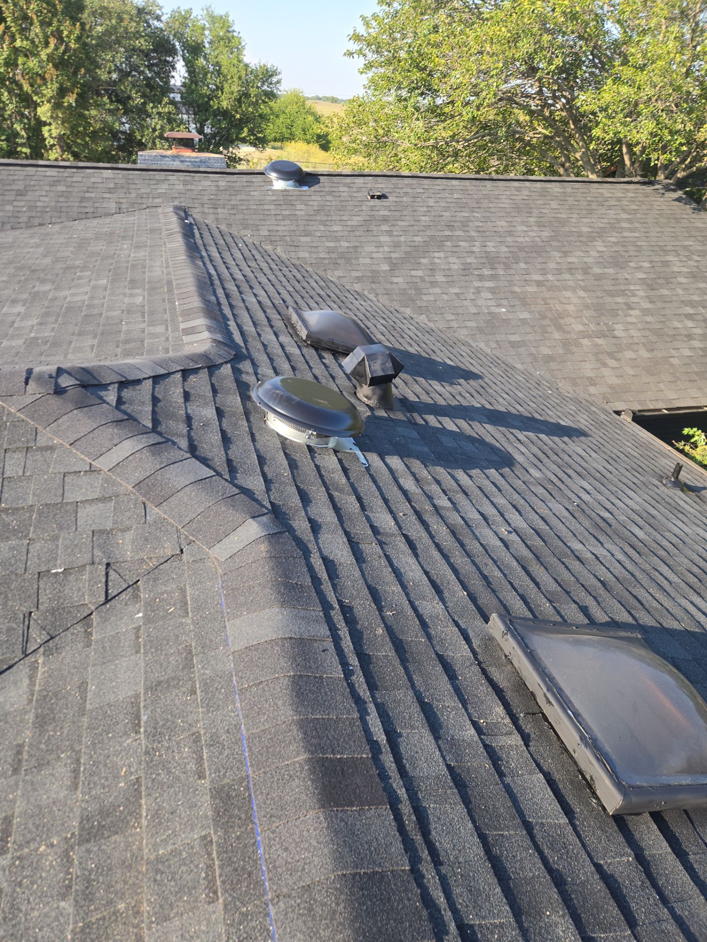 Project in Justin by Lonestar Roofing and Restoration LLC.