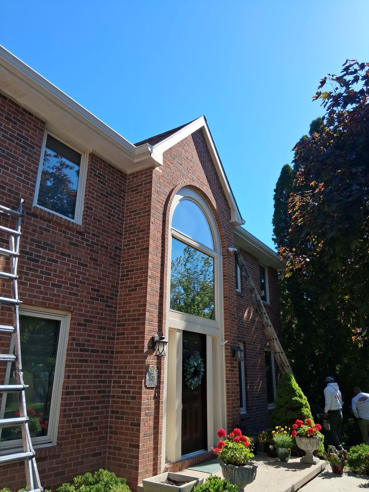 Residential Exterior Trim Repaint by Midwest Paint LLC