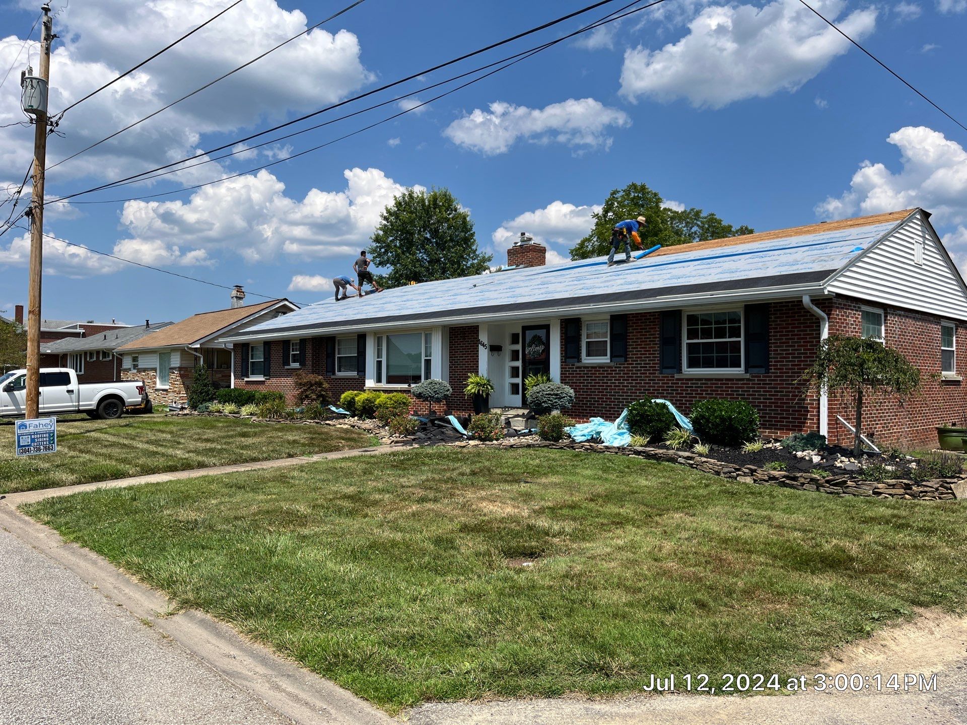 Residential Roofing Installation using Certainteed Landmark Pro Shingles by Fahey Roofing + Contracting