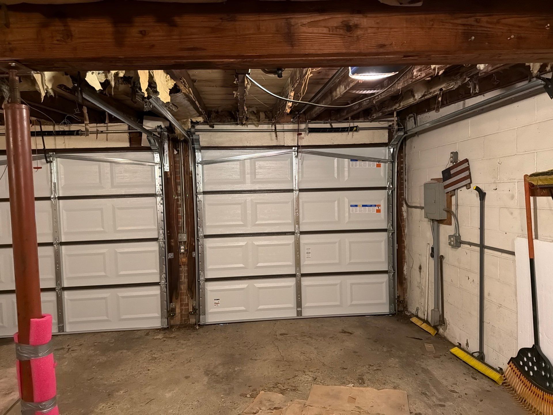New Sectional Garage Door Installation for Parma Detached Garage by Ohio Garage Door Repair
