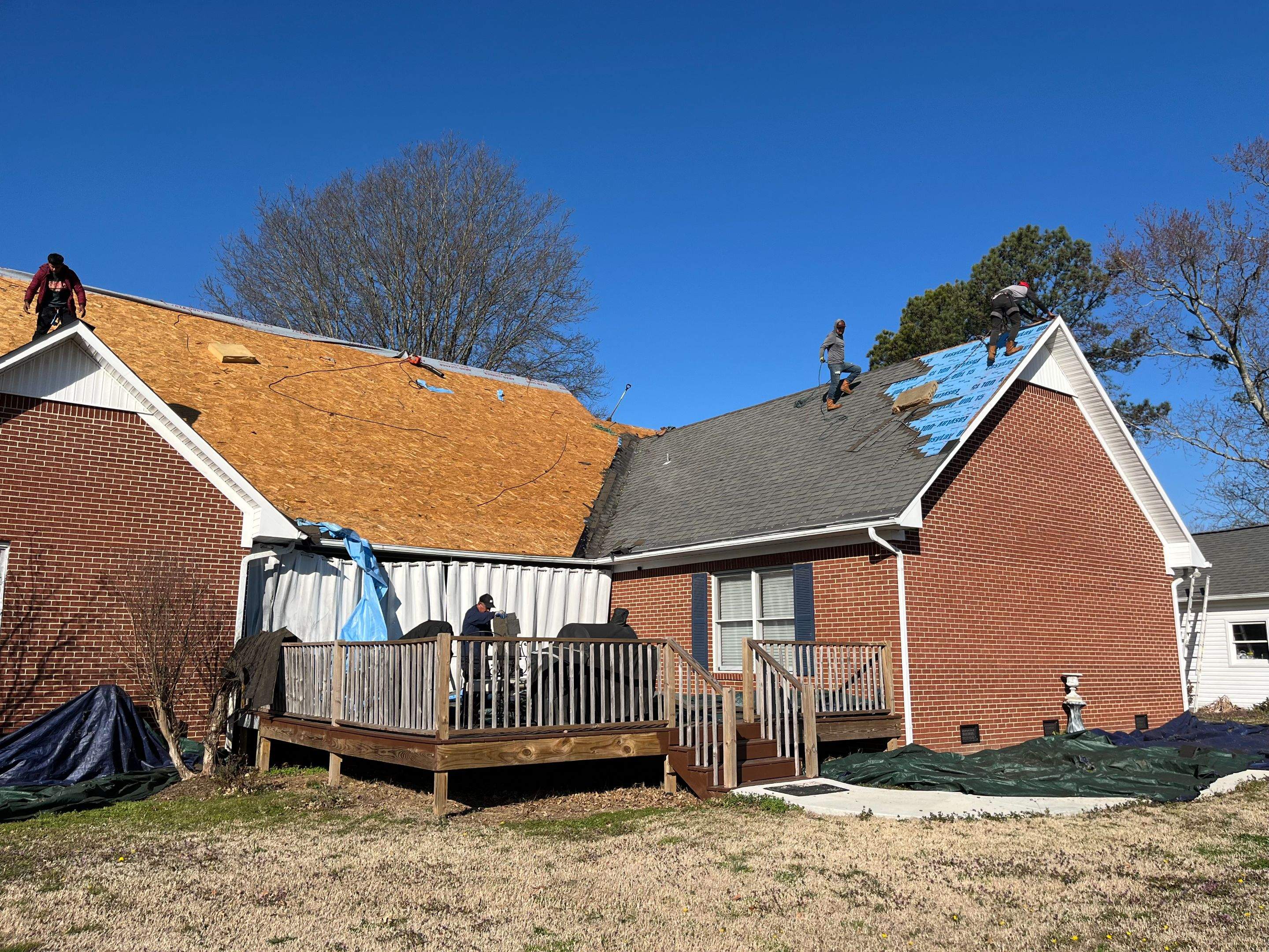 Project in Athens by BayCo Roofing