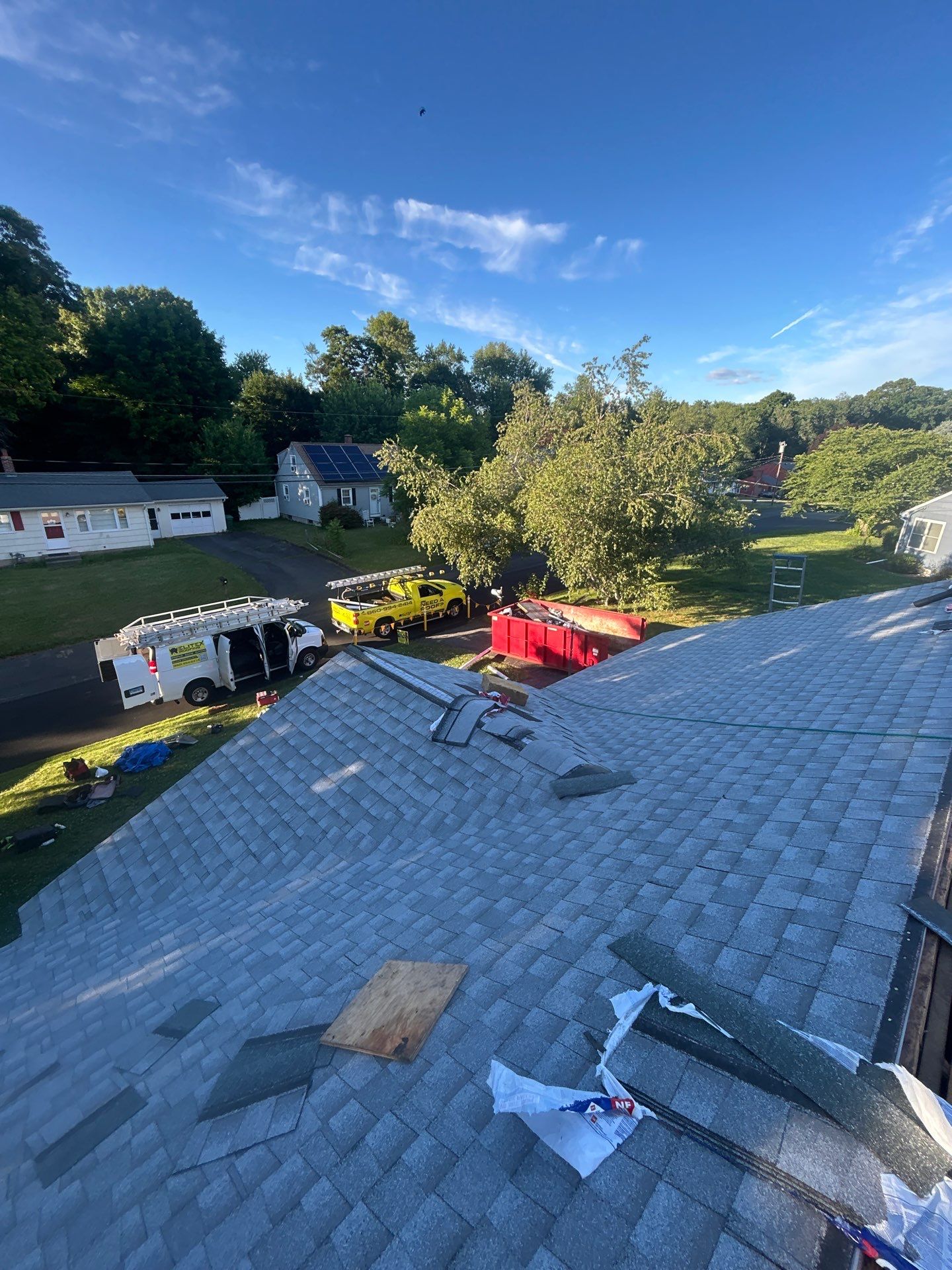 Project in Southington, CT by Elitex Roofing
