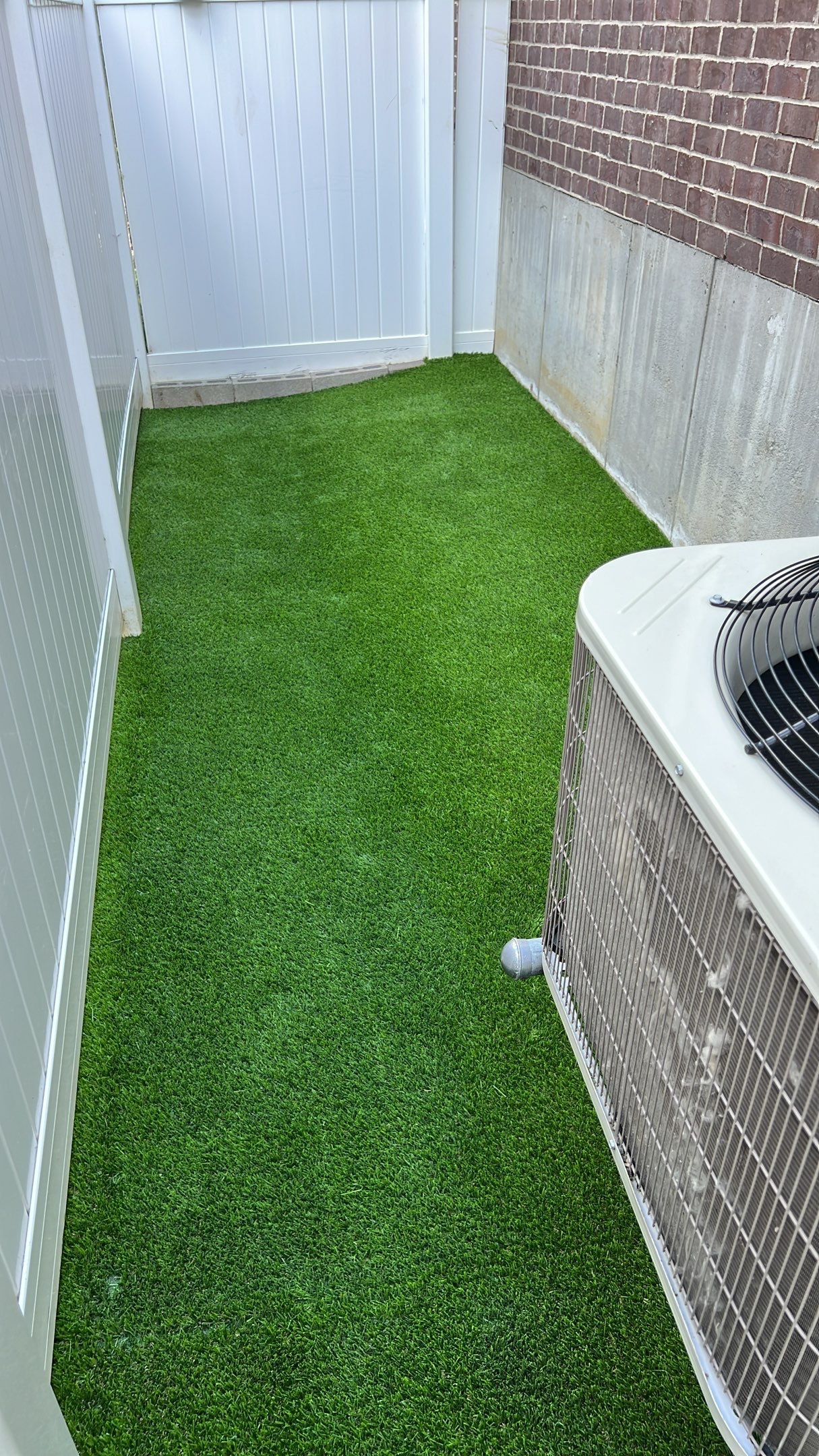 Synthetic Turf Installation using Pet Champ Synthetic Turf by Reisenberg’s Lawn & Landscape, LLC