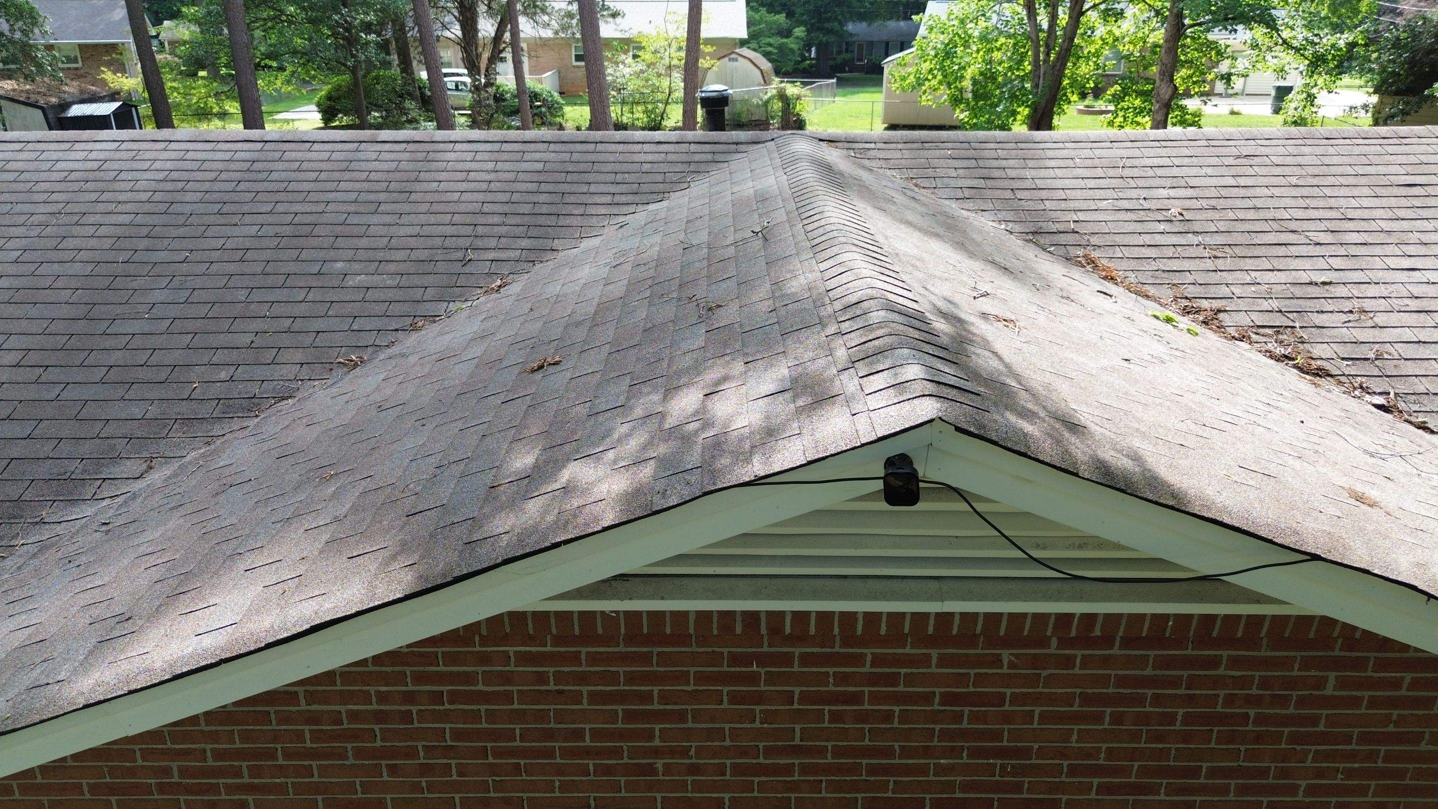 Roof replacement, gutter and interior repair by hail damage by Just Brilliant Restoration JBR