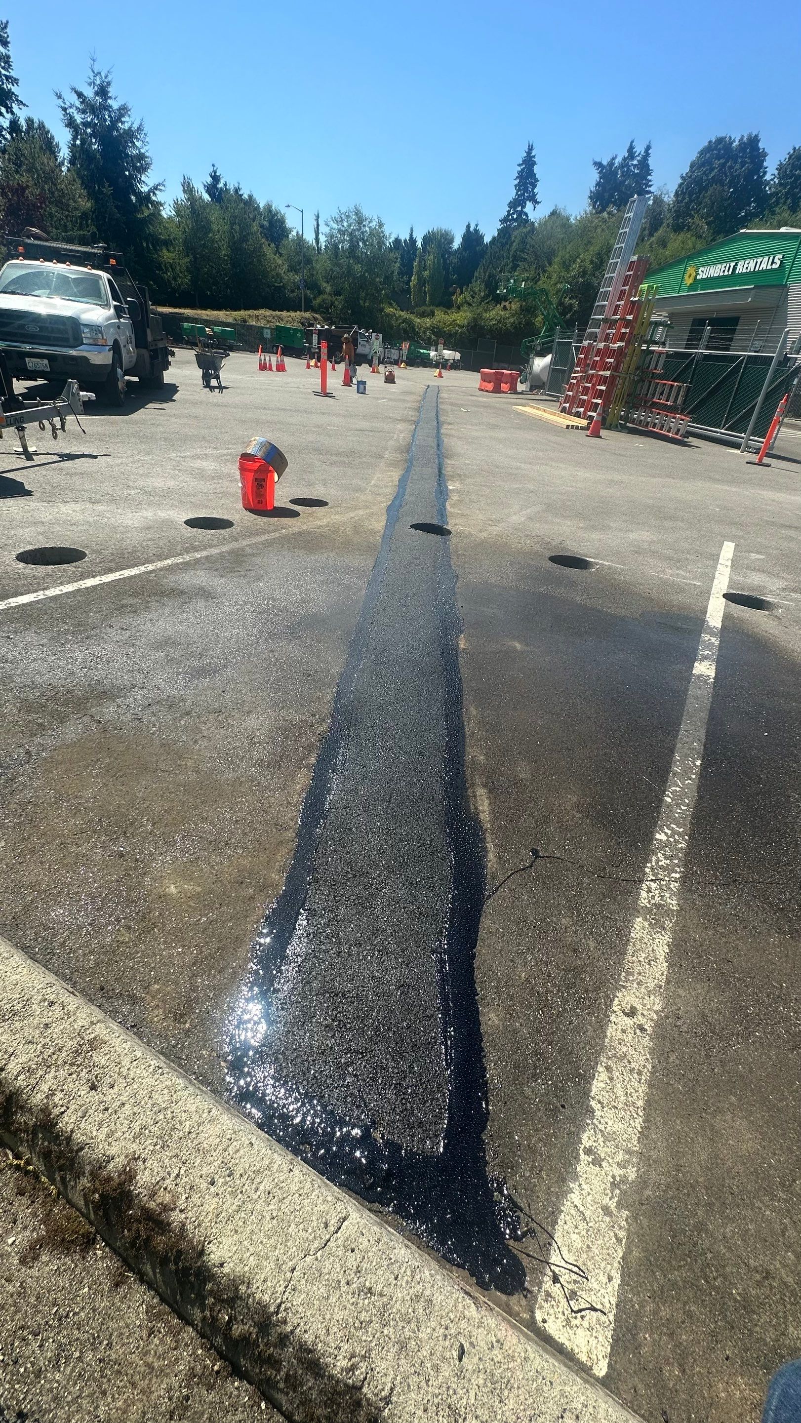 Sunbelt Rentals-By Duane Brooks  by Jireh Asphalt & Concrete Inc 