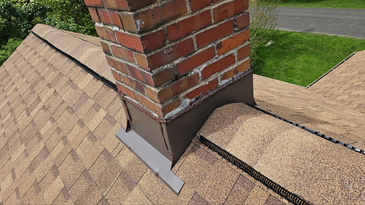 Atlas Pinnacle, Color, Morning Harvest, Drip Edge, Color, Royal Brown by Eagle Eye Roofing
