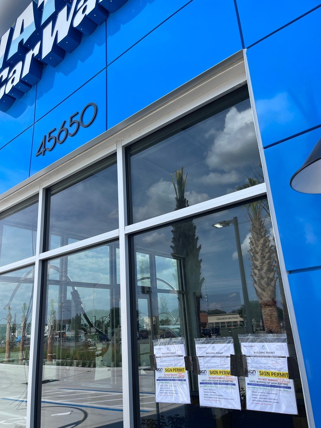 Pylon Sign and Channel Letters for Waters Car Wash by SignCrafters