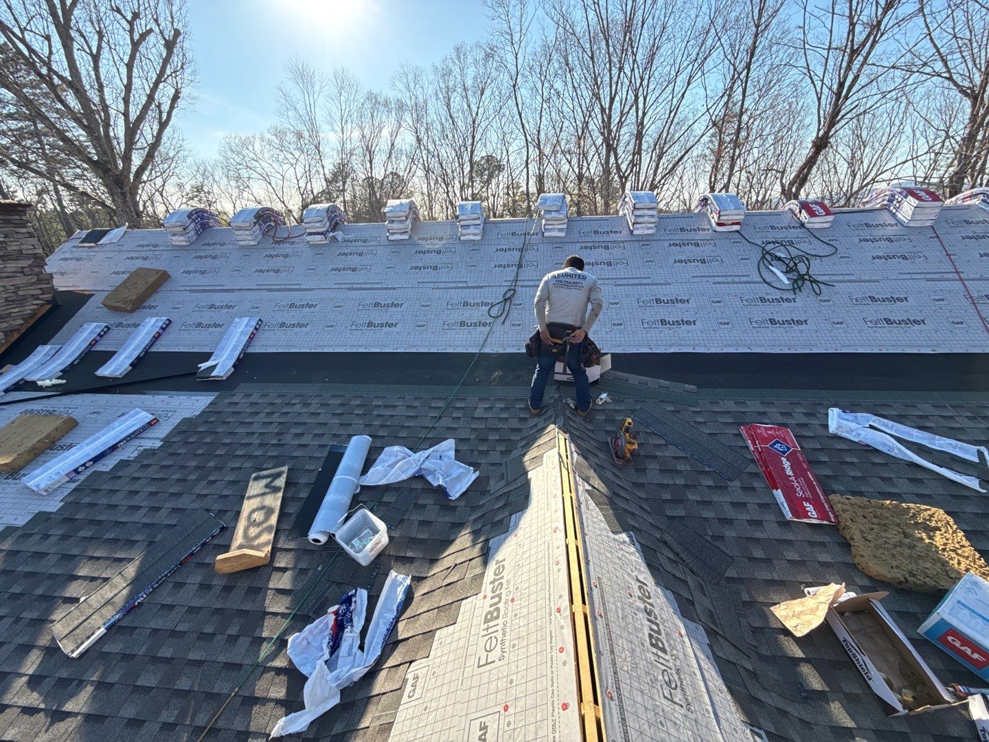 The Marsengills by United Contracting and Roofing