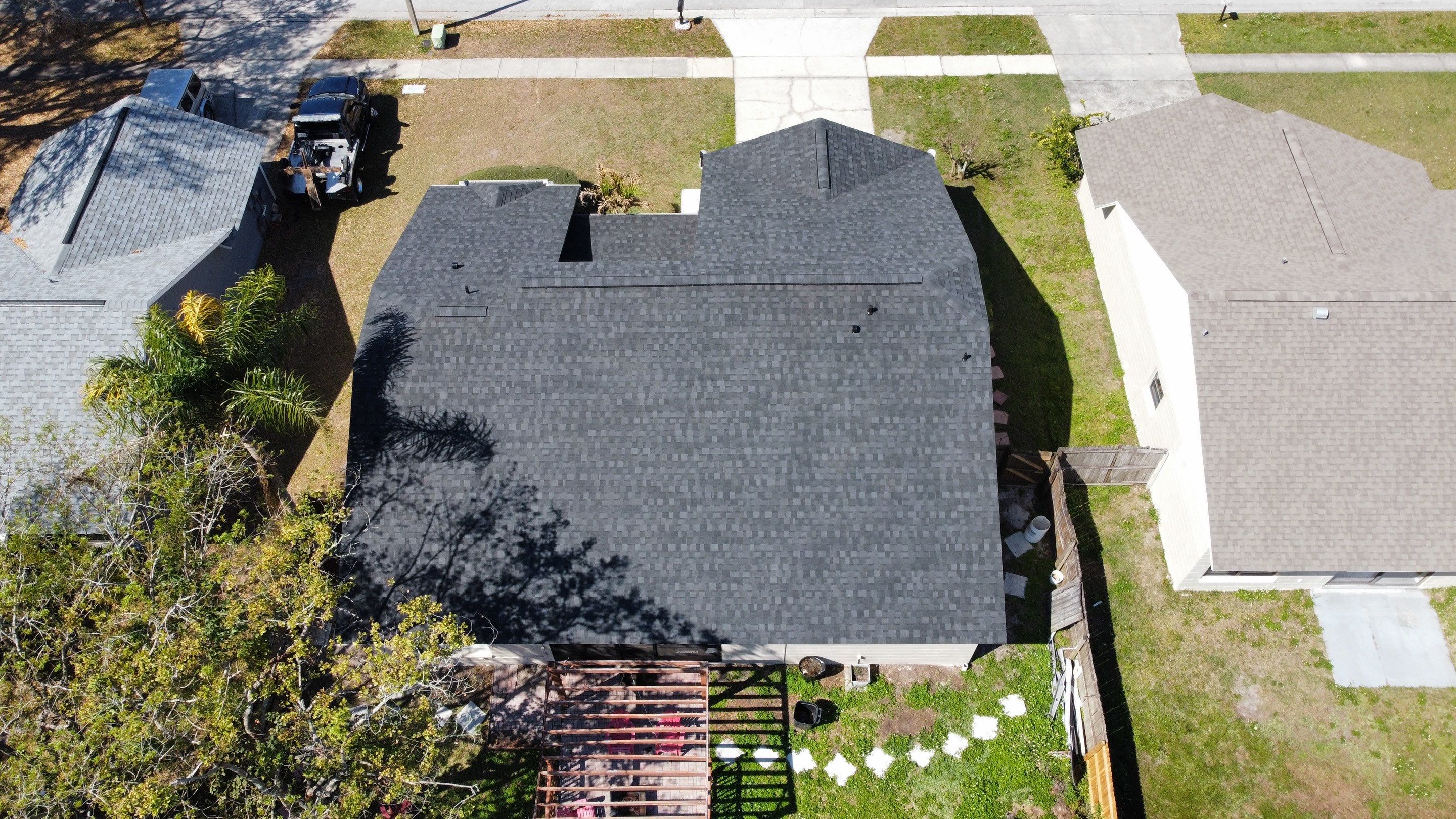 Roof Replacement in Lutz, FL. by Steadfast Roofing