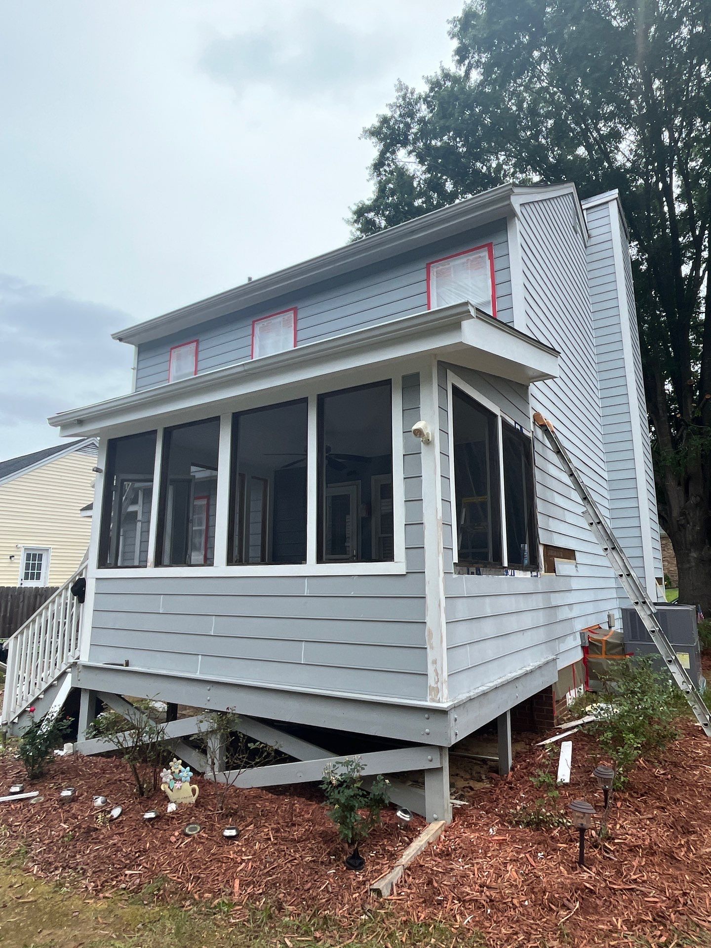 Exterior Painting and Carpentry Repairs by GonzalezPainters & Contractors Inc 