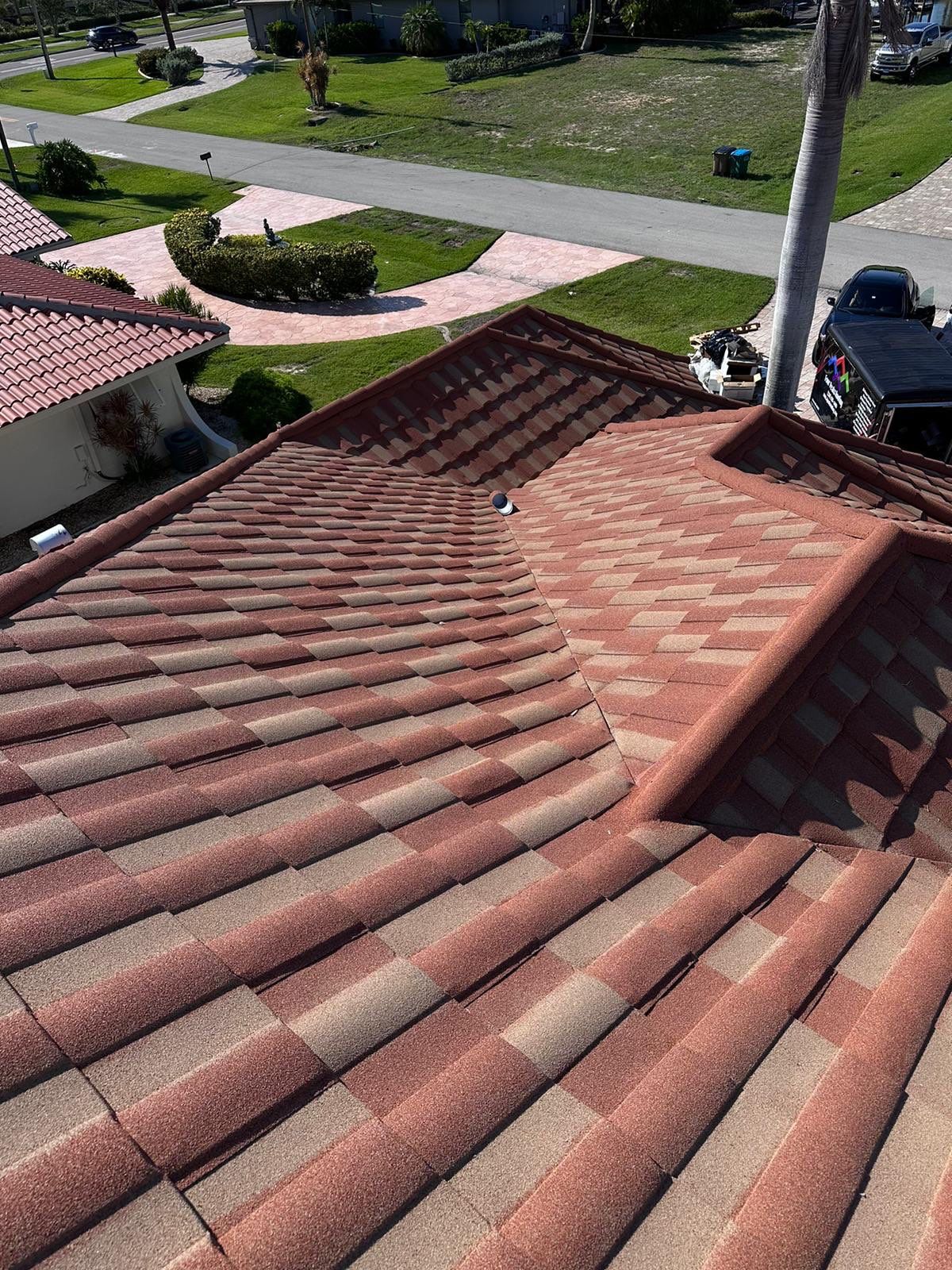 Residential Roofing Installation using Westlake (Boral) Stone Coated Steel by Four Peaks Roofing