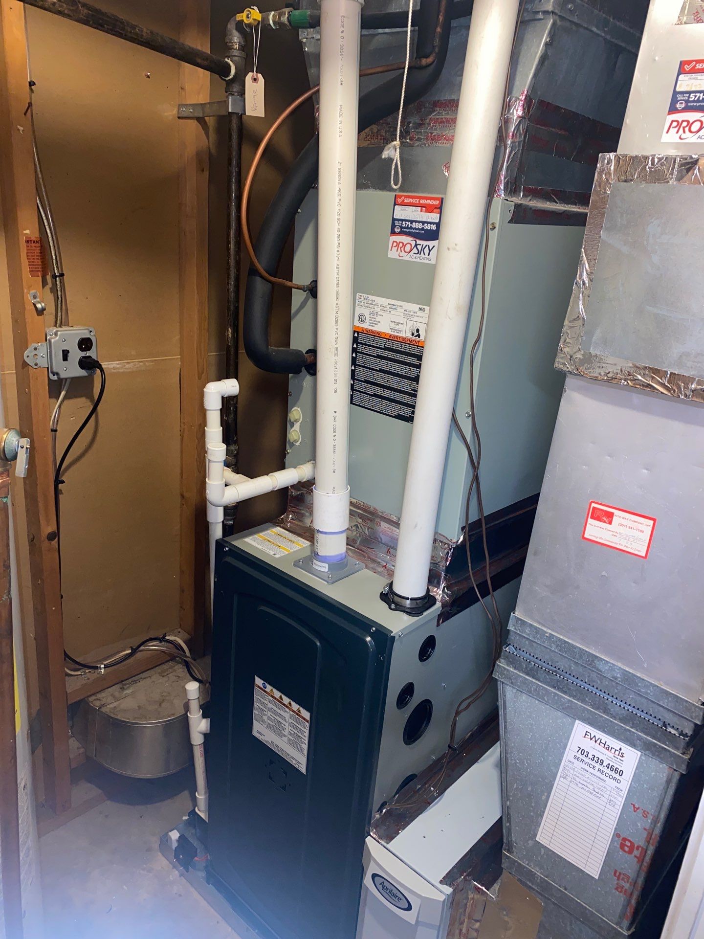 Furnace Installation using Trane by Pro Sky Services