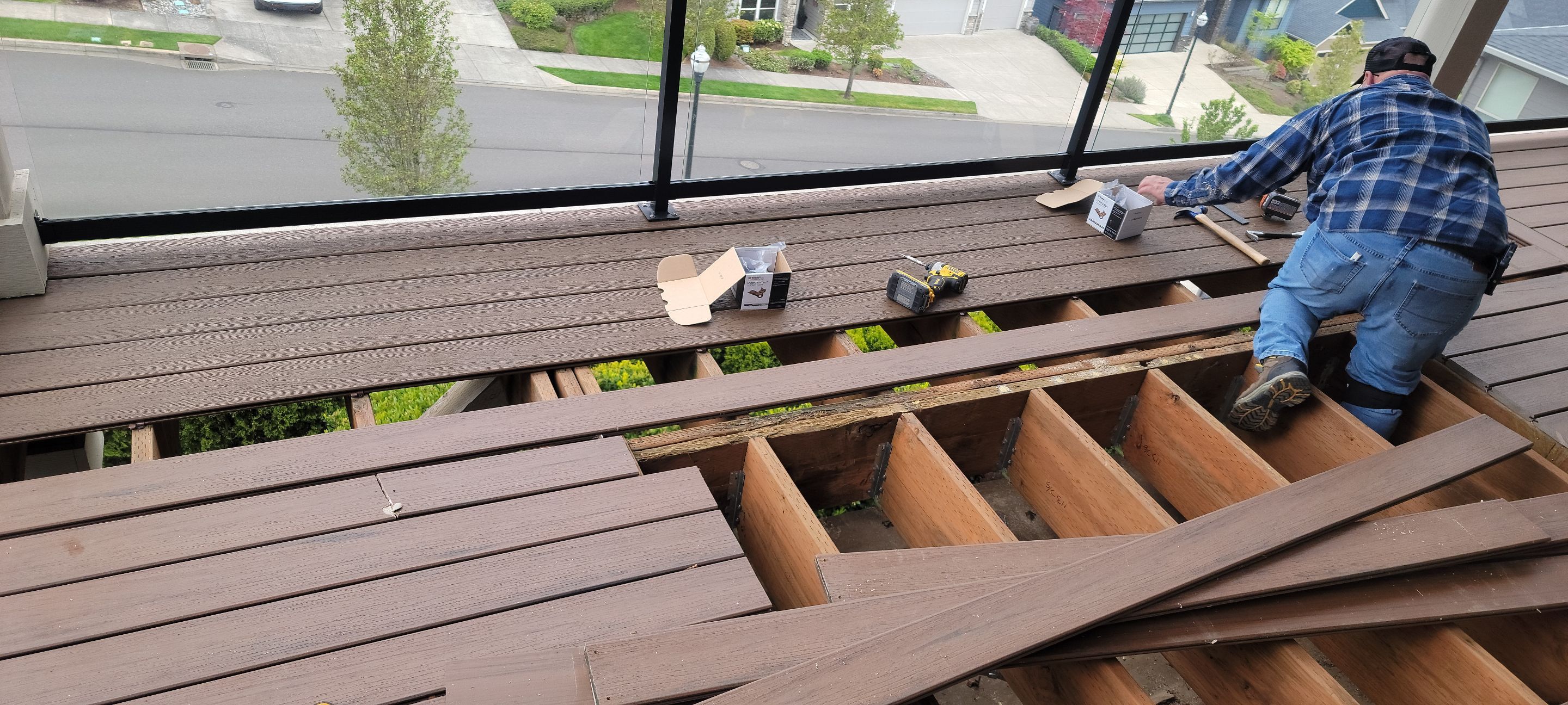 Jacuzzi Removal and deck build back - Camas by Crm Services Llc