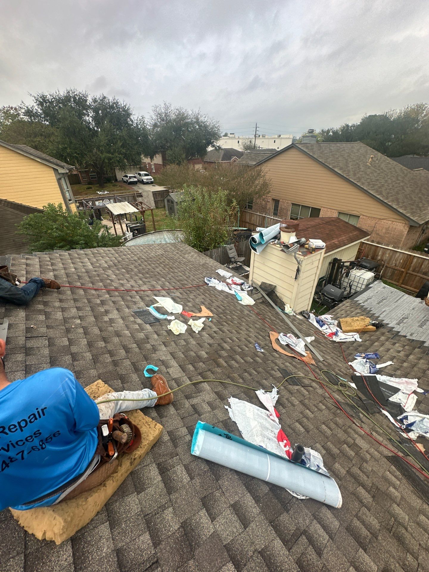 Roof Replacement in Ashcreek, Houston TX by Roof Repair Company
