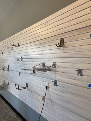 Kevin K. - Add's wall storage!