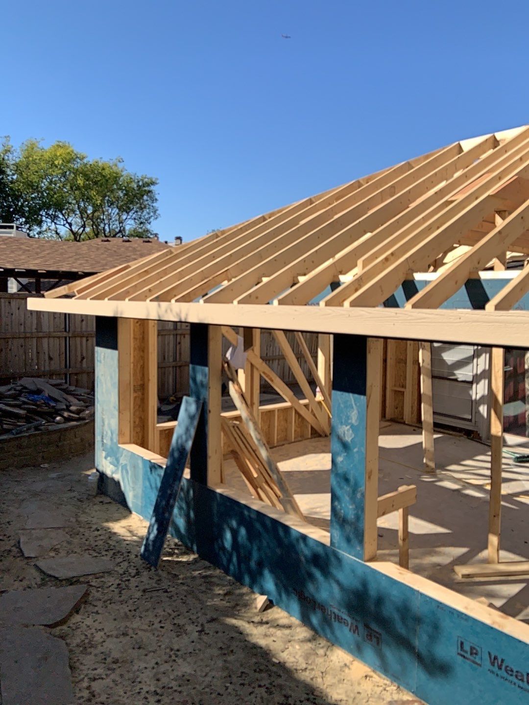 Enclosed Patio Remodel by First Out Roofing 