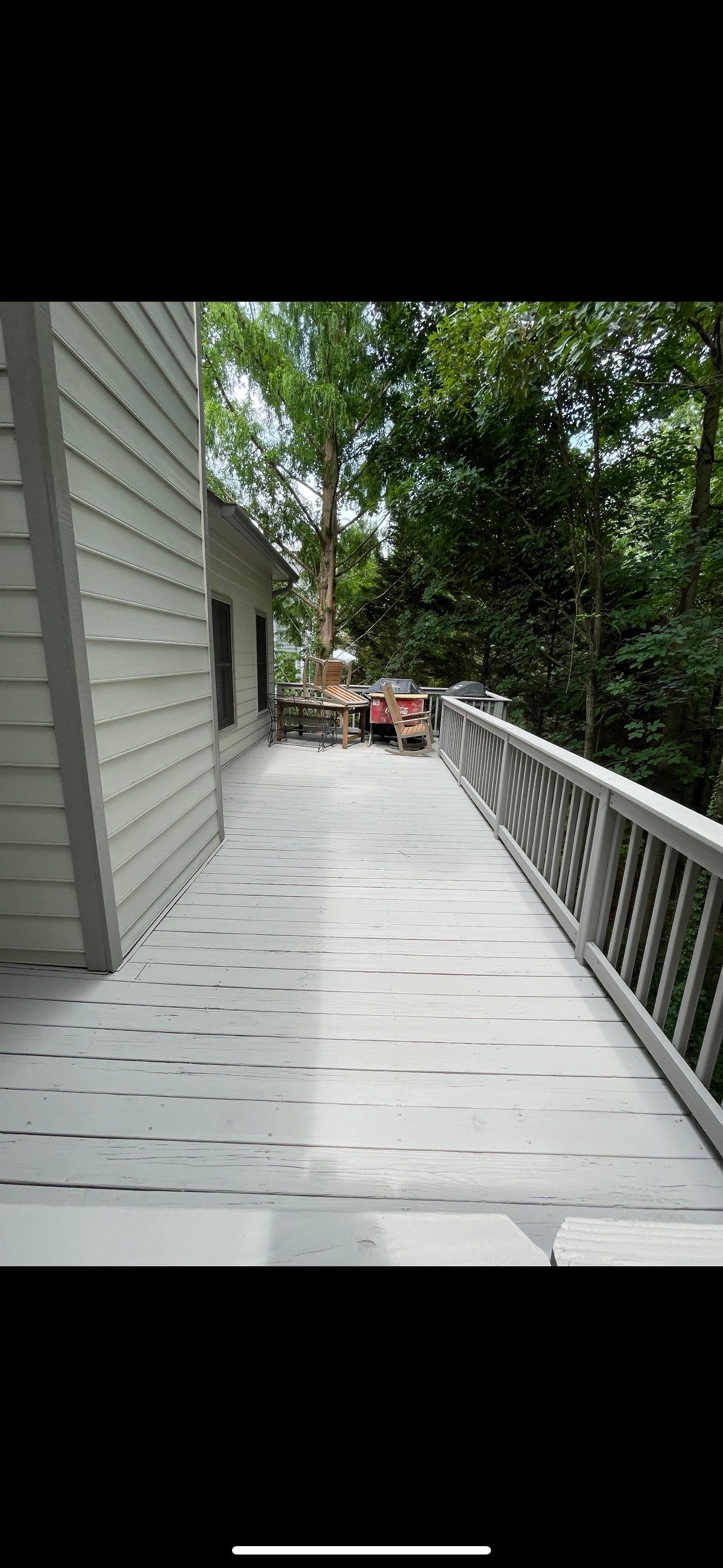 Deck Repair and Exterior Staining Project in Smyrna by Swift Home Renovations
