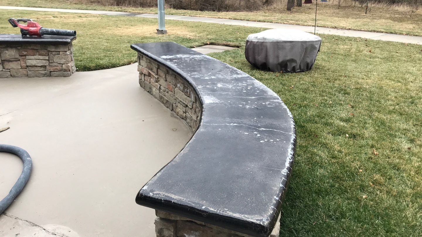 Patio using Domino  by Select Painting, Coatings & Garage Cabinets