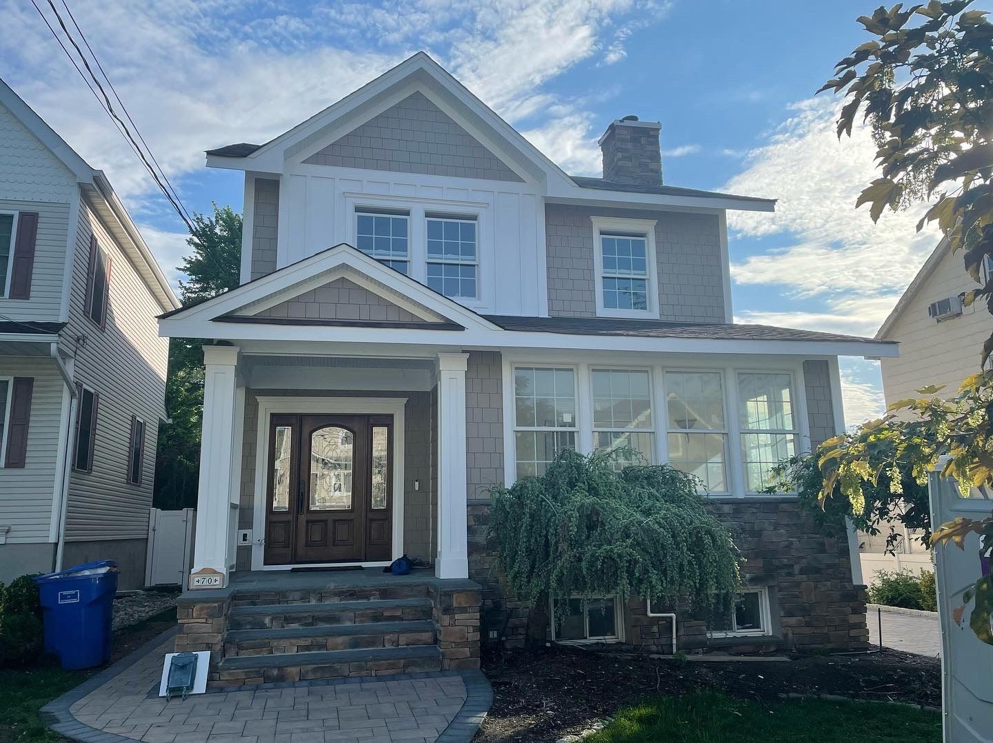 Siding Project in Rutherford, NJ. by All State Home Improvement Inc.